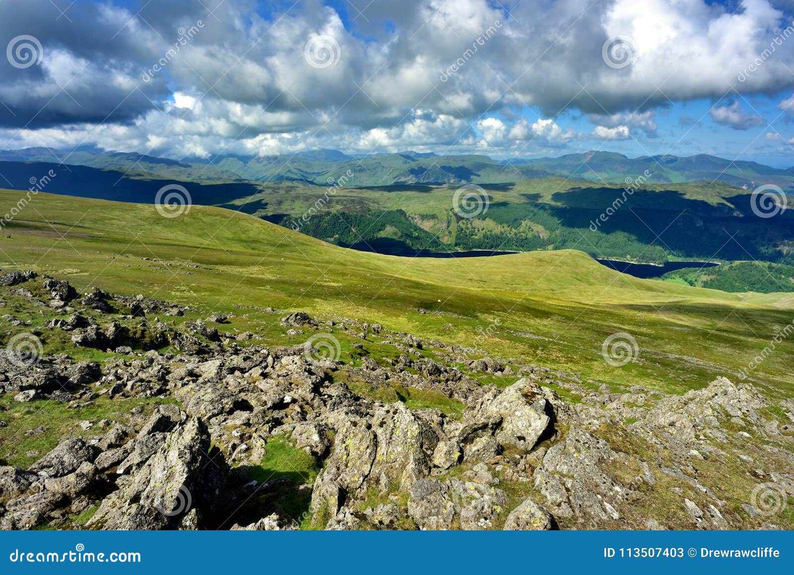 the fells of the thirlmere valley