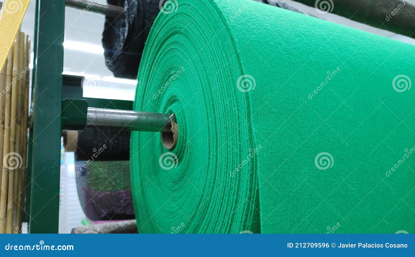Felt Roll for Smooth Surfaces Stock Photo Image of textile, shopping