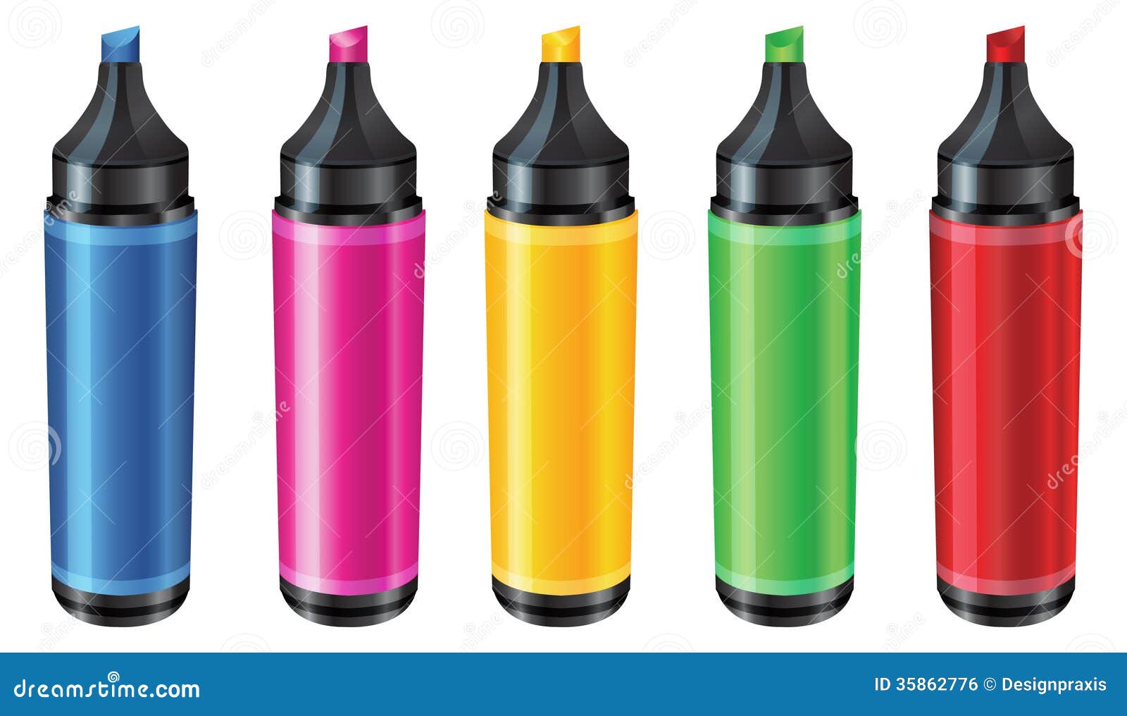 Felt Tip Pen Illustration Stock Vector Illustration of designer