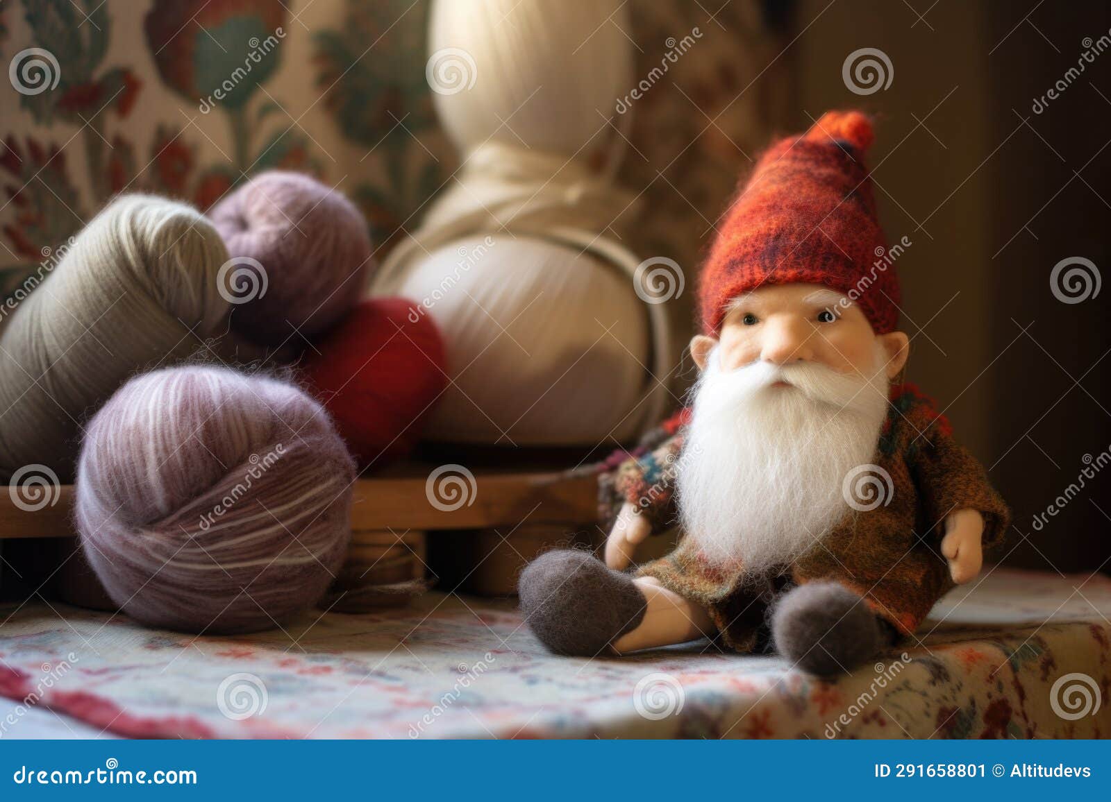 Wool For Felting On Old Wooden Background Stock Photo - Download Image Now  - Needle Felting, Wool, Animal Themes - iStock