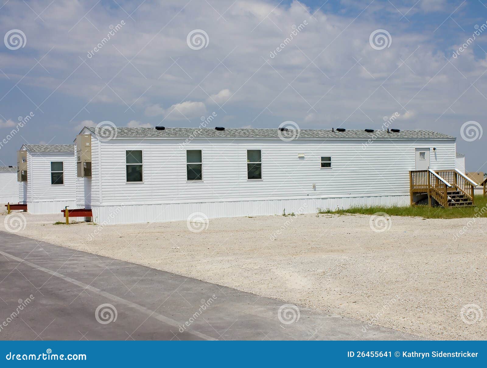 FEMA Trailer Park in Joplin, Missouri Stock Image Image of assisted