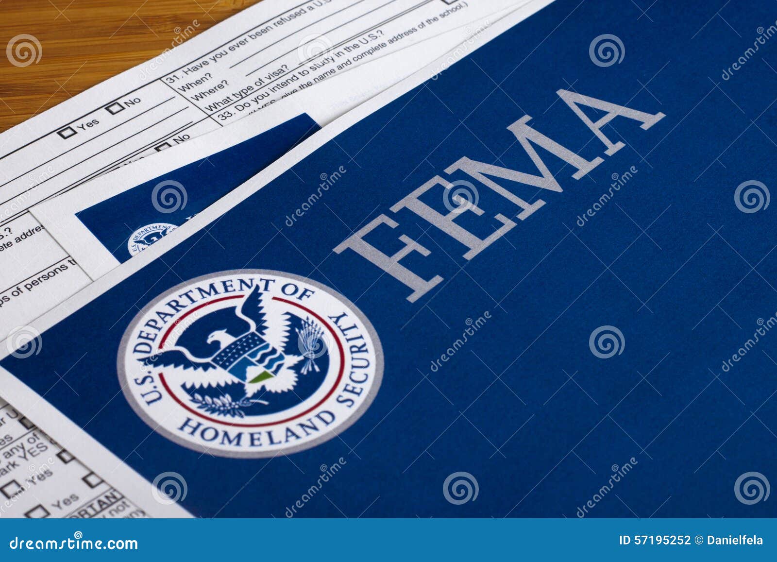 fema us homeland security form