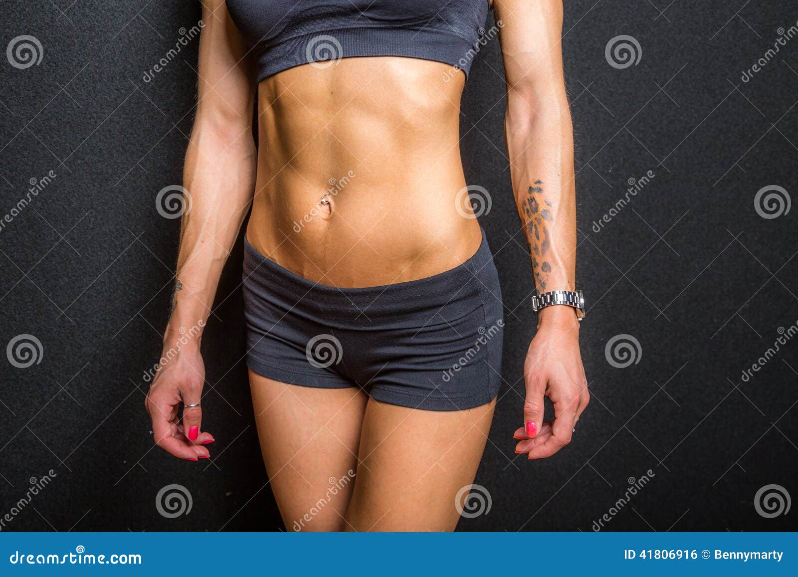 Female abs stock photo. Image of shape, sports, body - 41806916