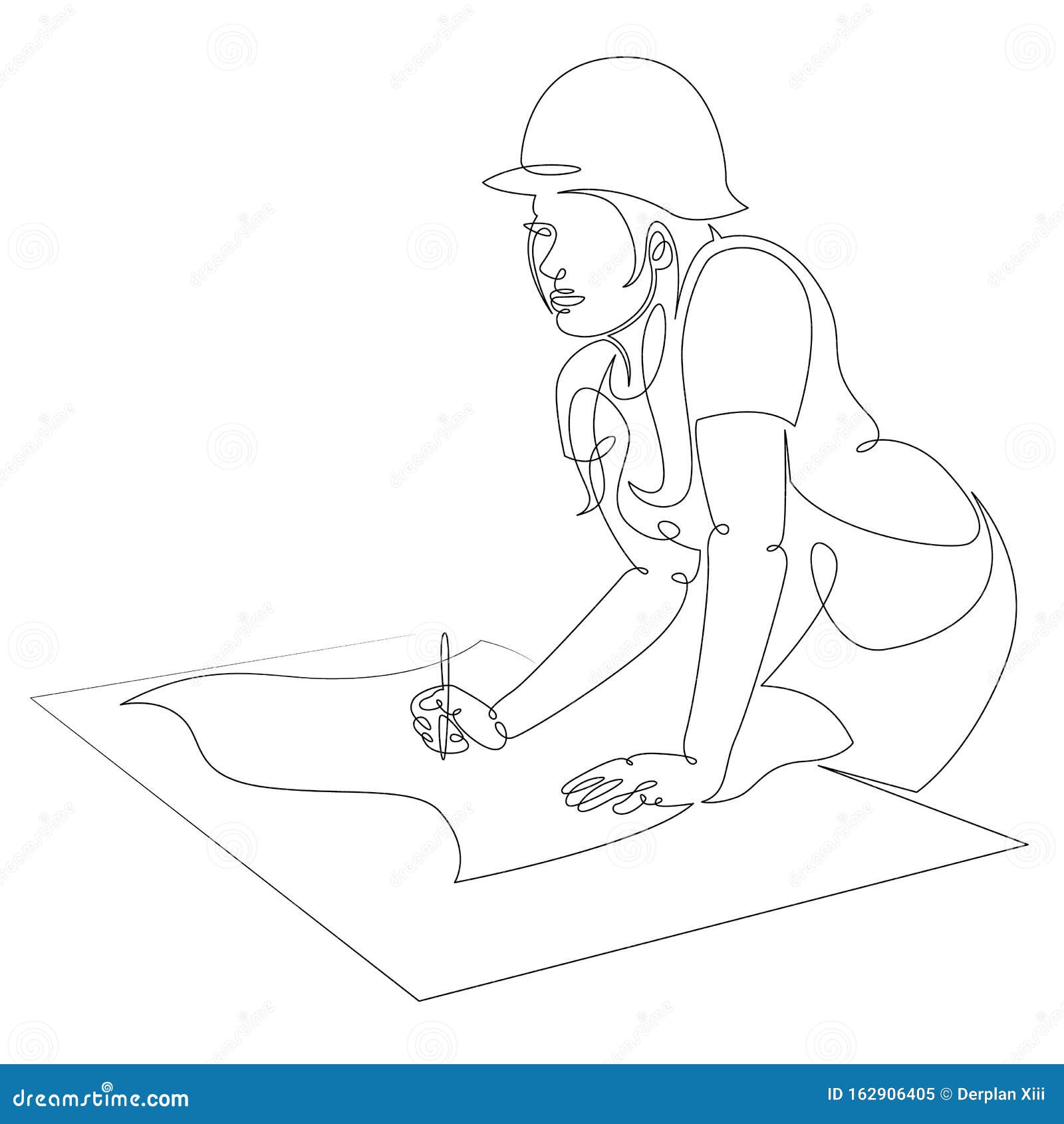 architect at work clipart