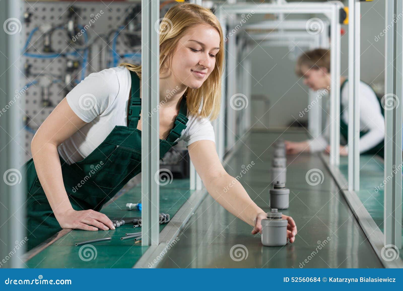 female assembly line workers