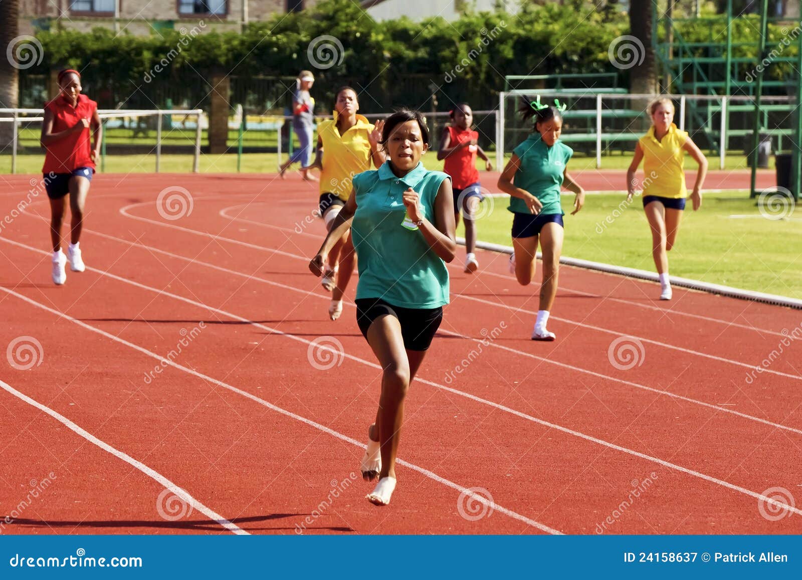 Female Athletes Running Editorial Photography - Image: 24158637