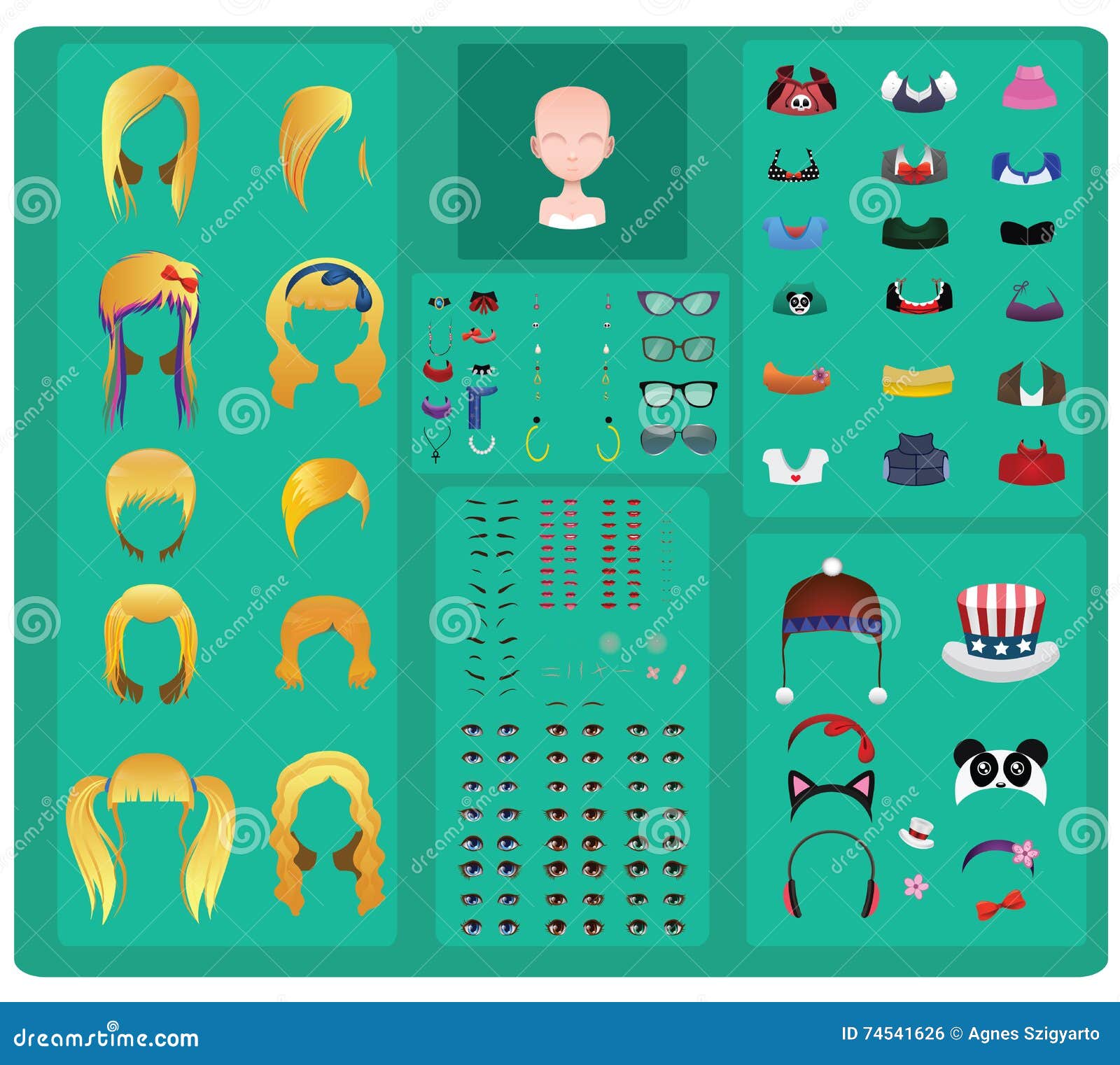 Avatar Maker Stock Illustrations – 177 Avatar Maker Stock