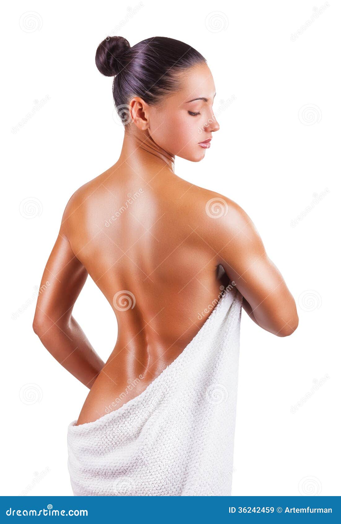 Female back stock image. Image of femininity, care, fresh - 36242459