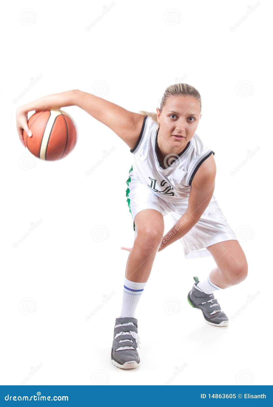 Female Basketball Players In Action