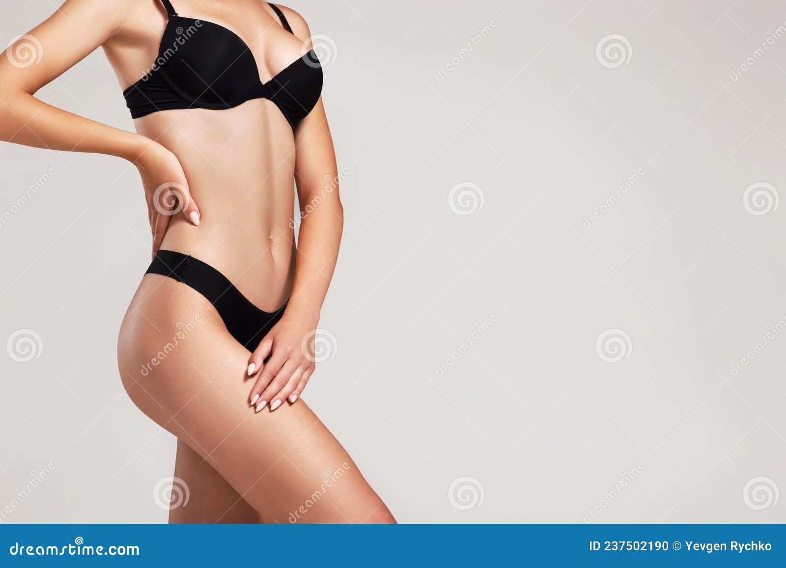 Close Up Of Woman In Underwear Holding Stomach In Pain Stock Photo by  ©HighwayStarz 65711145