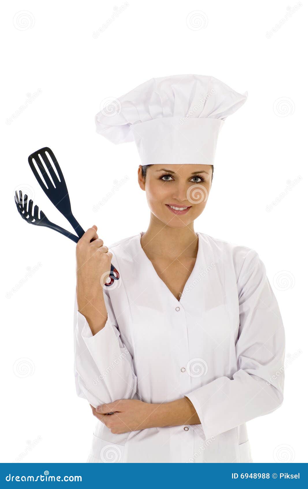 Female chef stock photo. Image of cook, shot, profession - 6948988