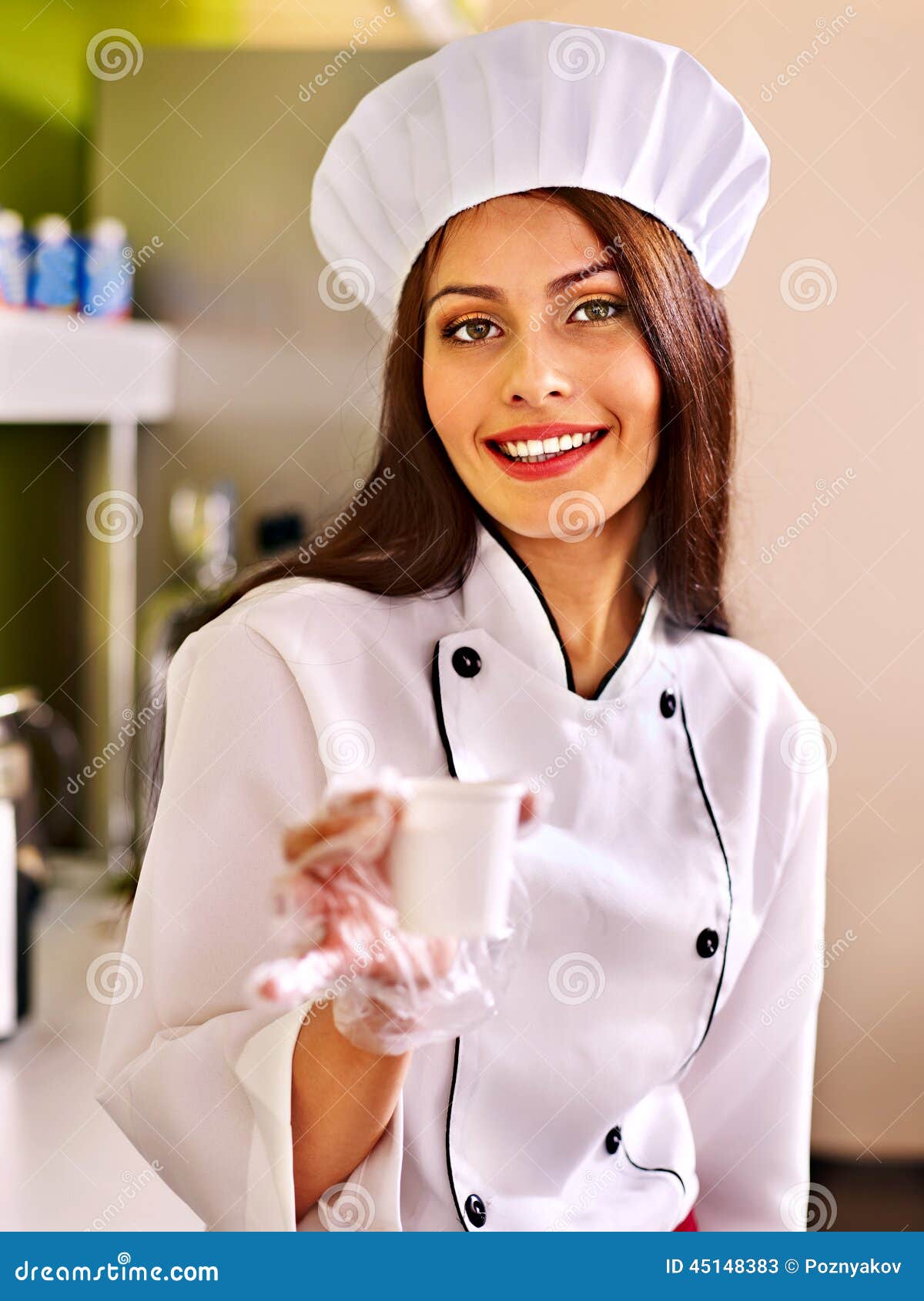 Female chef uniform. stock image. Image of grocery, lifestyle 45148383