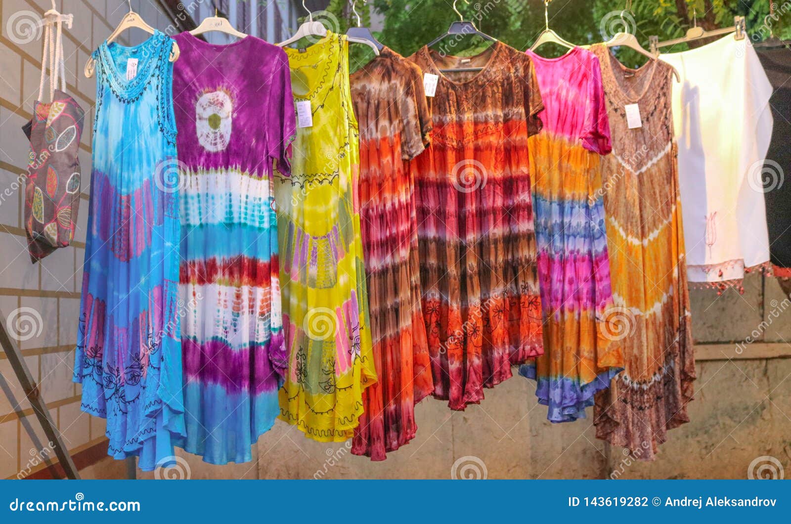 Female Clothes on Sale in Kaleici, Antalya. Turkey. Shoot in July 2018 ...