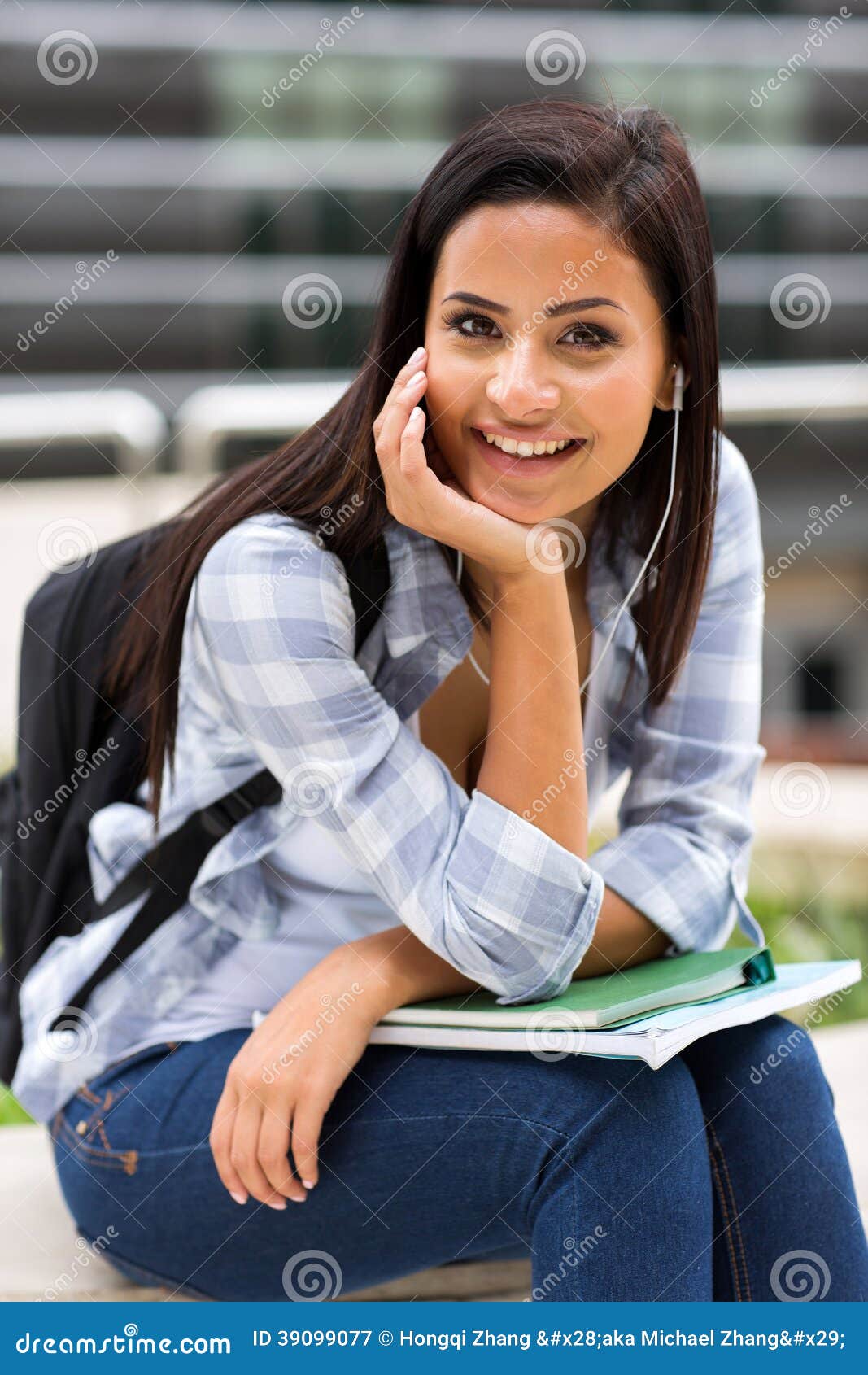 Female college student stock image. Image of lifestyle - 39099077