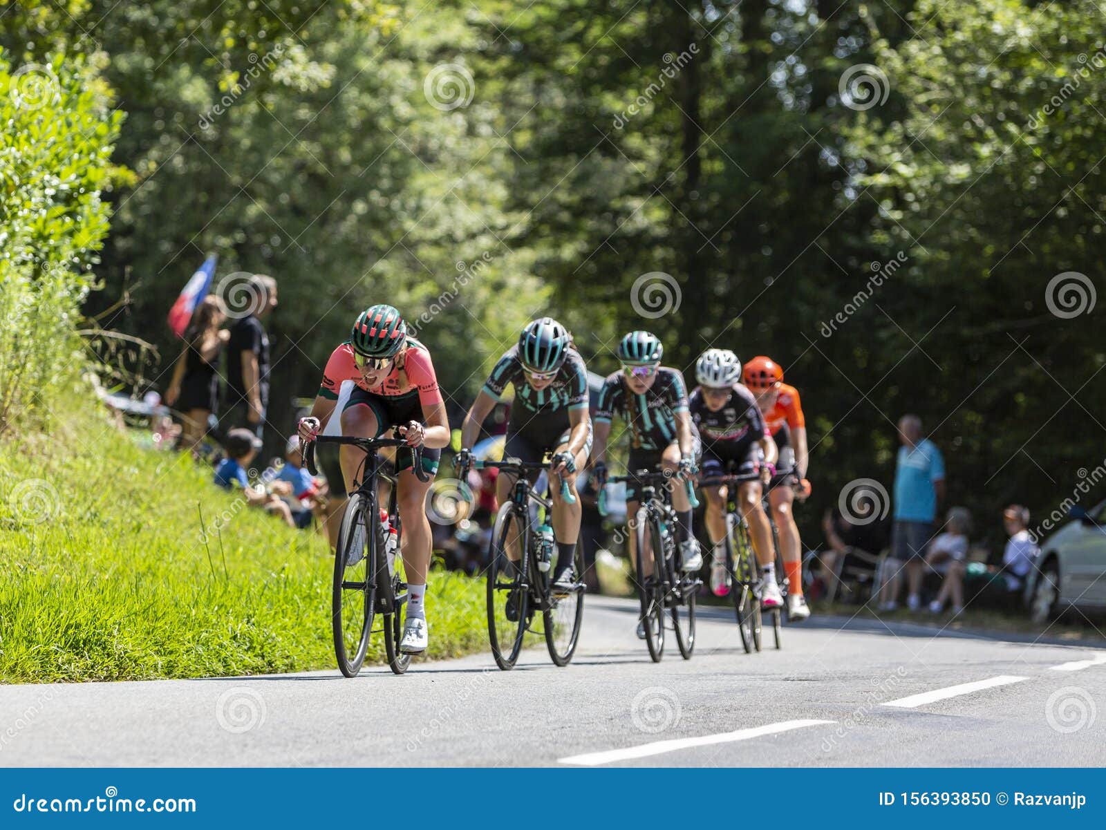 The Female Cyclist Demi Vollering La Course by Le Tour De France 2019 The Female Cyclist Demi Vollering La Course by Le Tour De France 2019