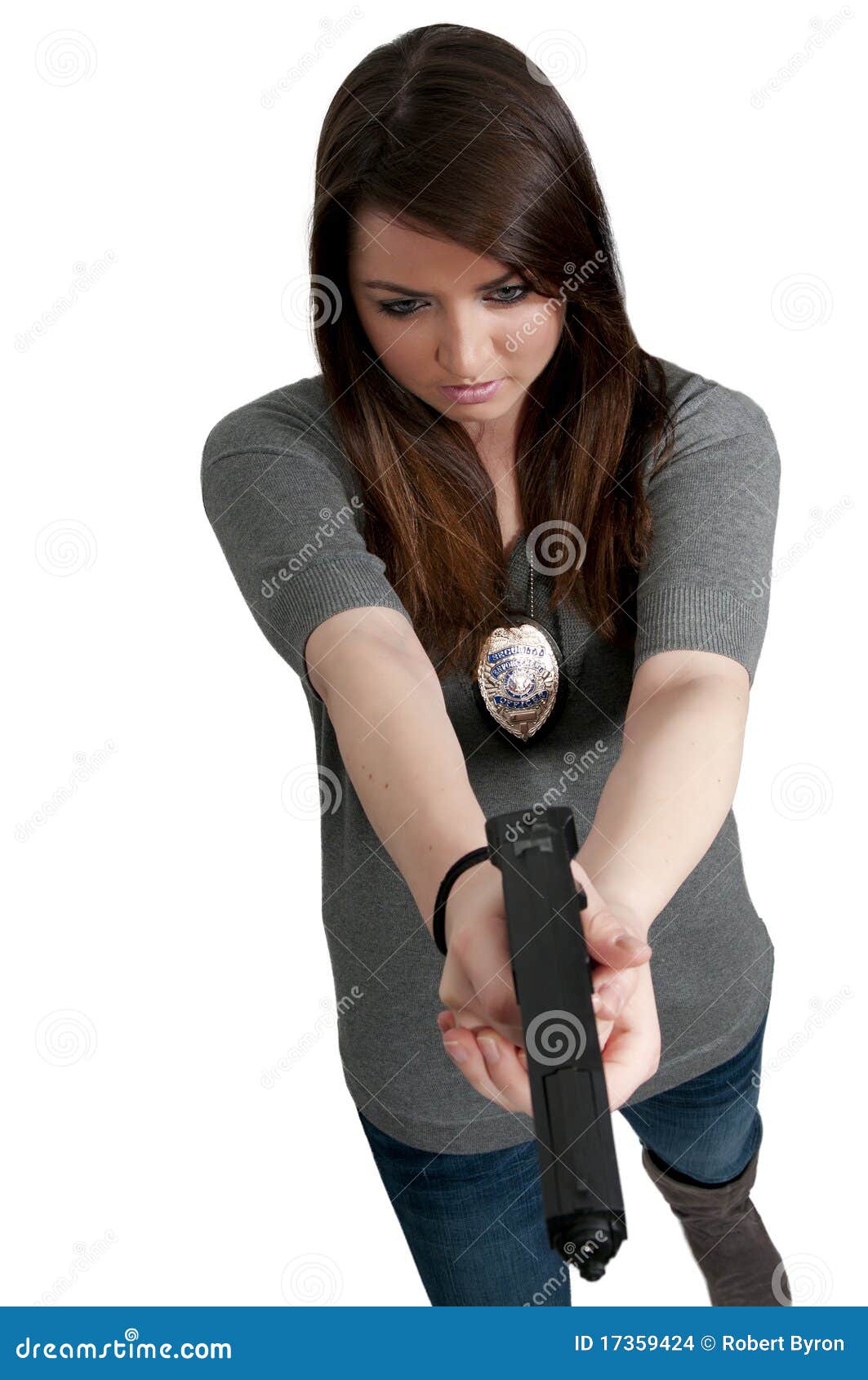 Female Detective Stock Photography | CartoonDealer.com #17359424