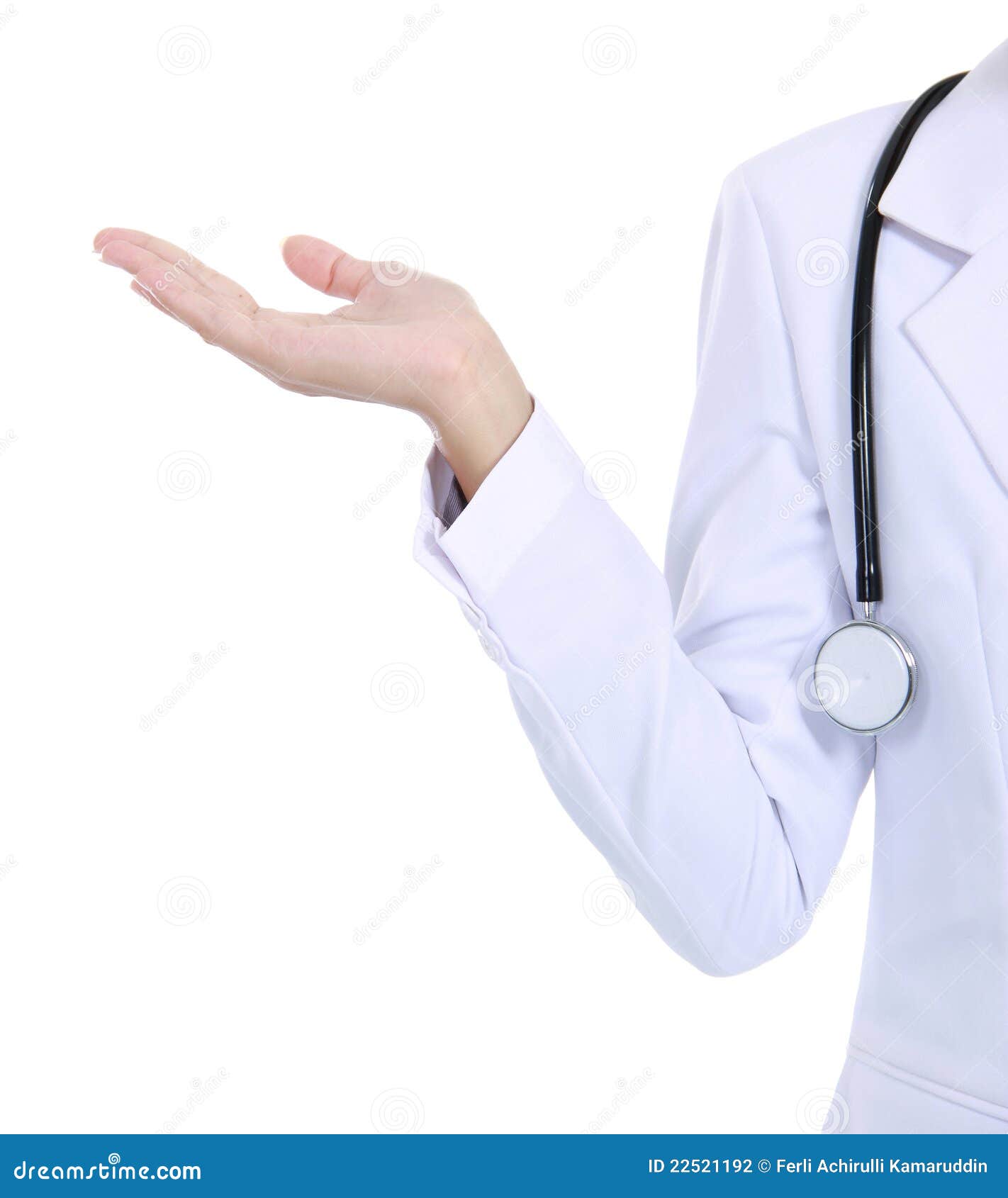 Female Doctor Hands Showing Stock Photo Image of person, lady 22521192