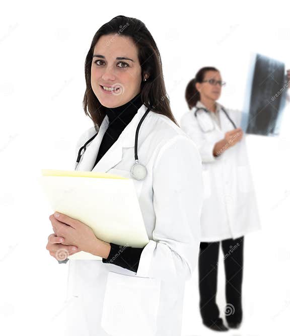 Female doctors stock image. Image of care, institution 8161437