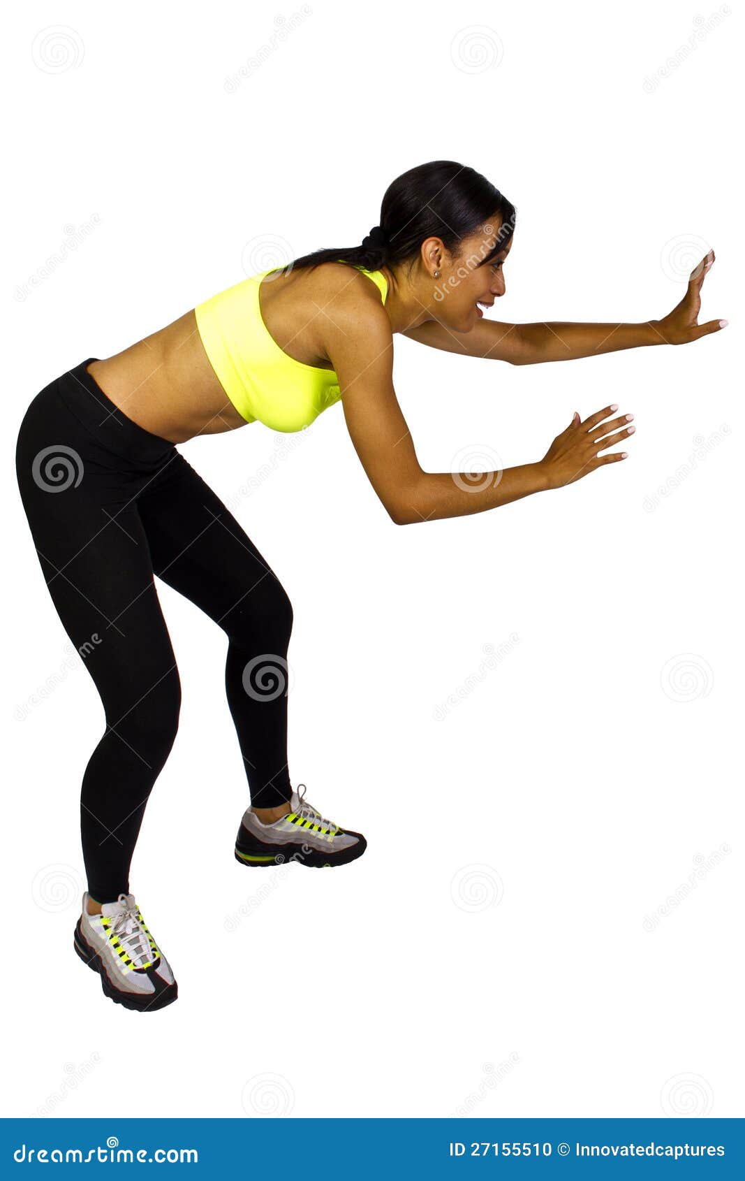 Female dodgeball player stock photo. Image of cute, confident 27155510
