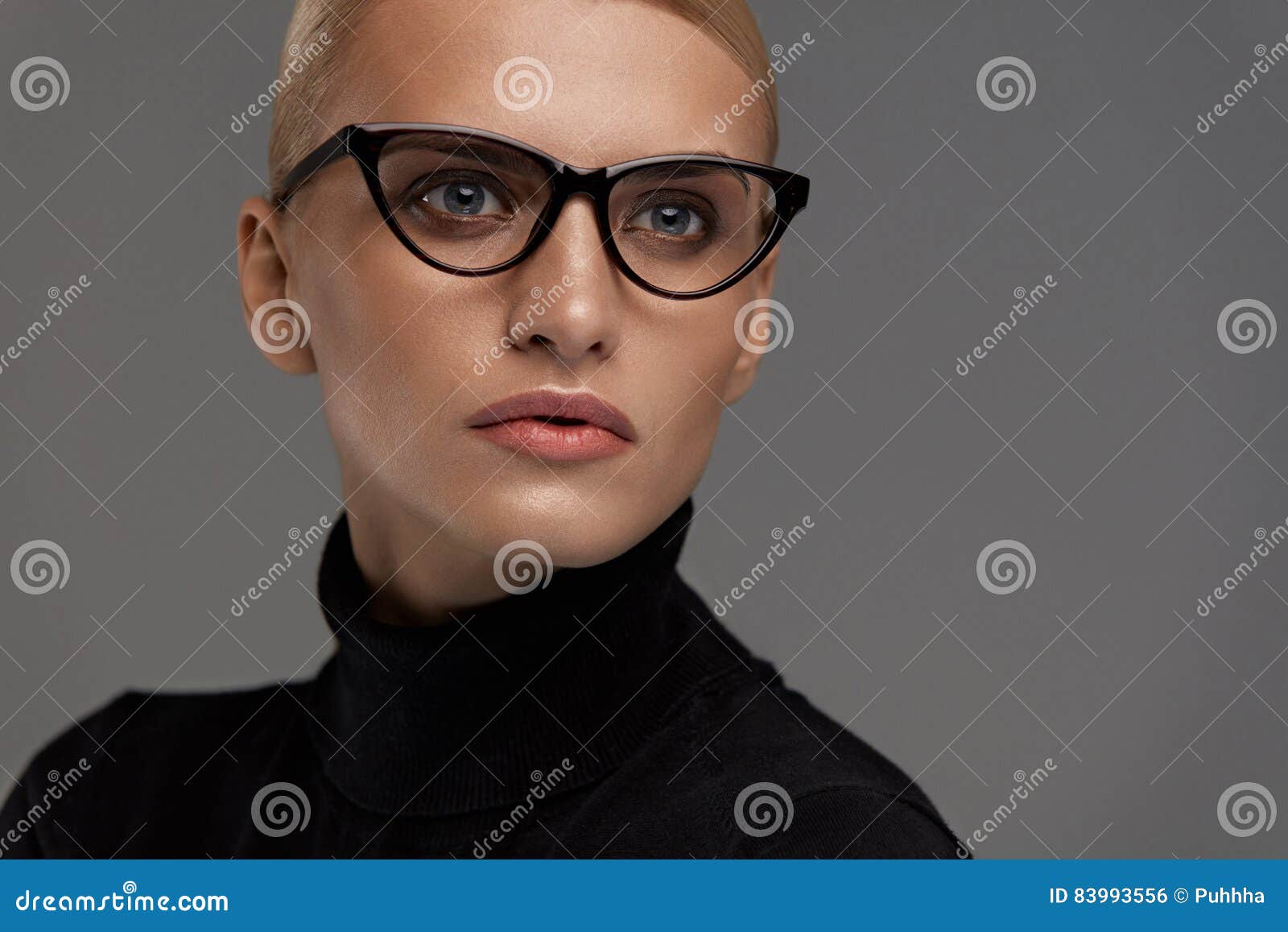 Female Eyeglasses Beautiful Woman In Glasses Eyewear