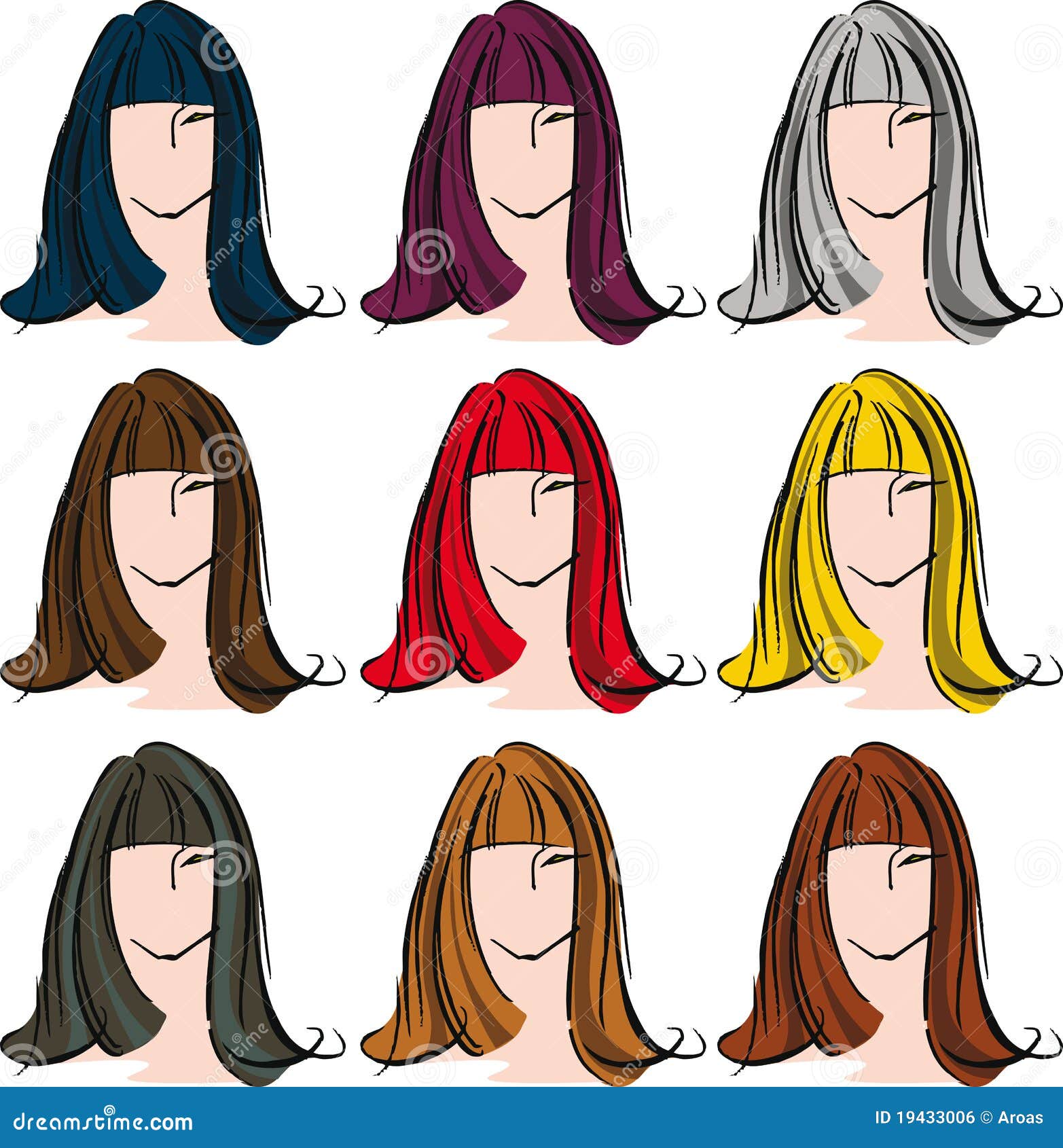 Hair Color Stock Illustrations – 99,639 Hair Color Stock Illustrations, Vectors & Clipart - Dreamstime Hair Color Stock Illustrations – 99,639 Hair Color Stock Illustrations, Vectors & Clipart - Dreamstime