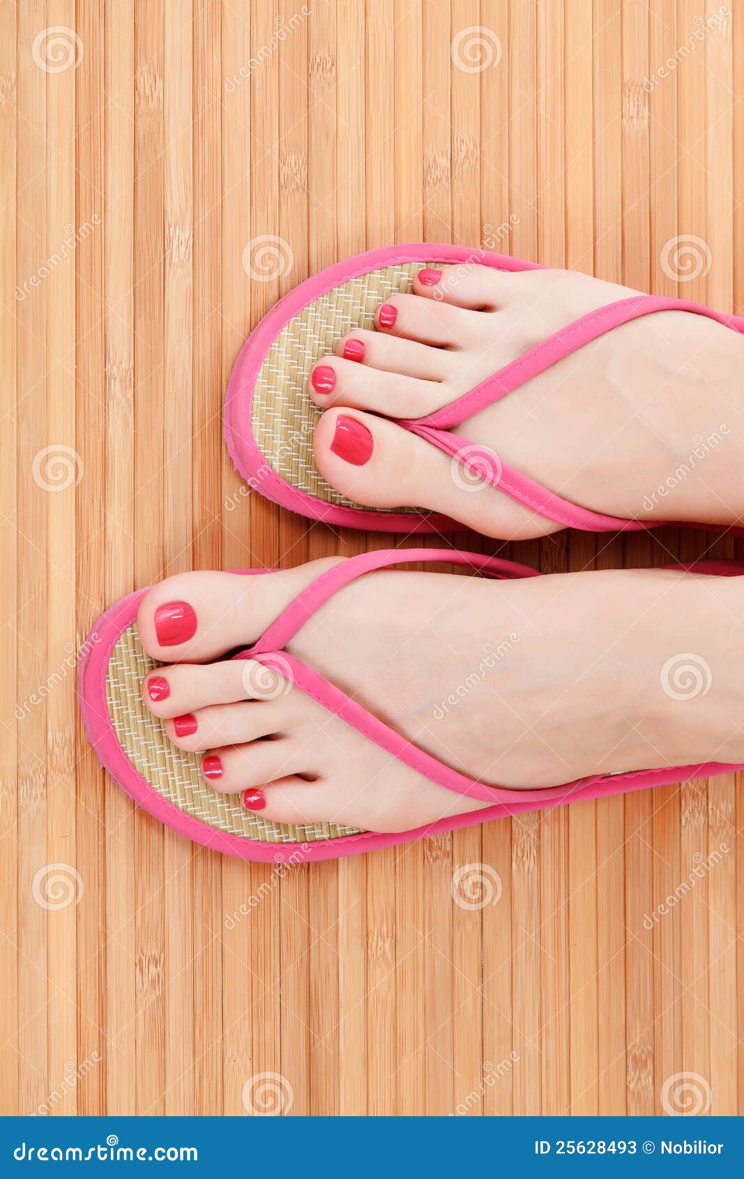 Female feet stock image. Image of bright, holiday, beauty - 25628493