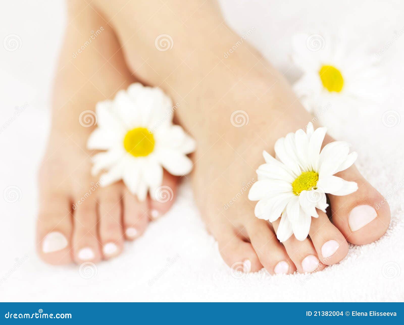 Verwonderend Female feet with pedicure stock photo. Image of details - 21382004 XT-48