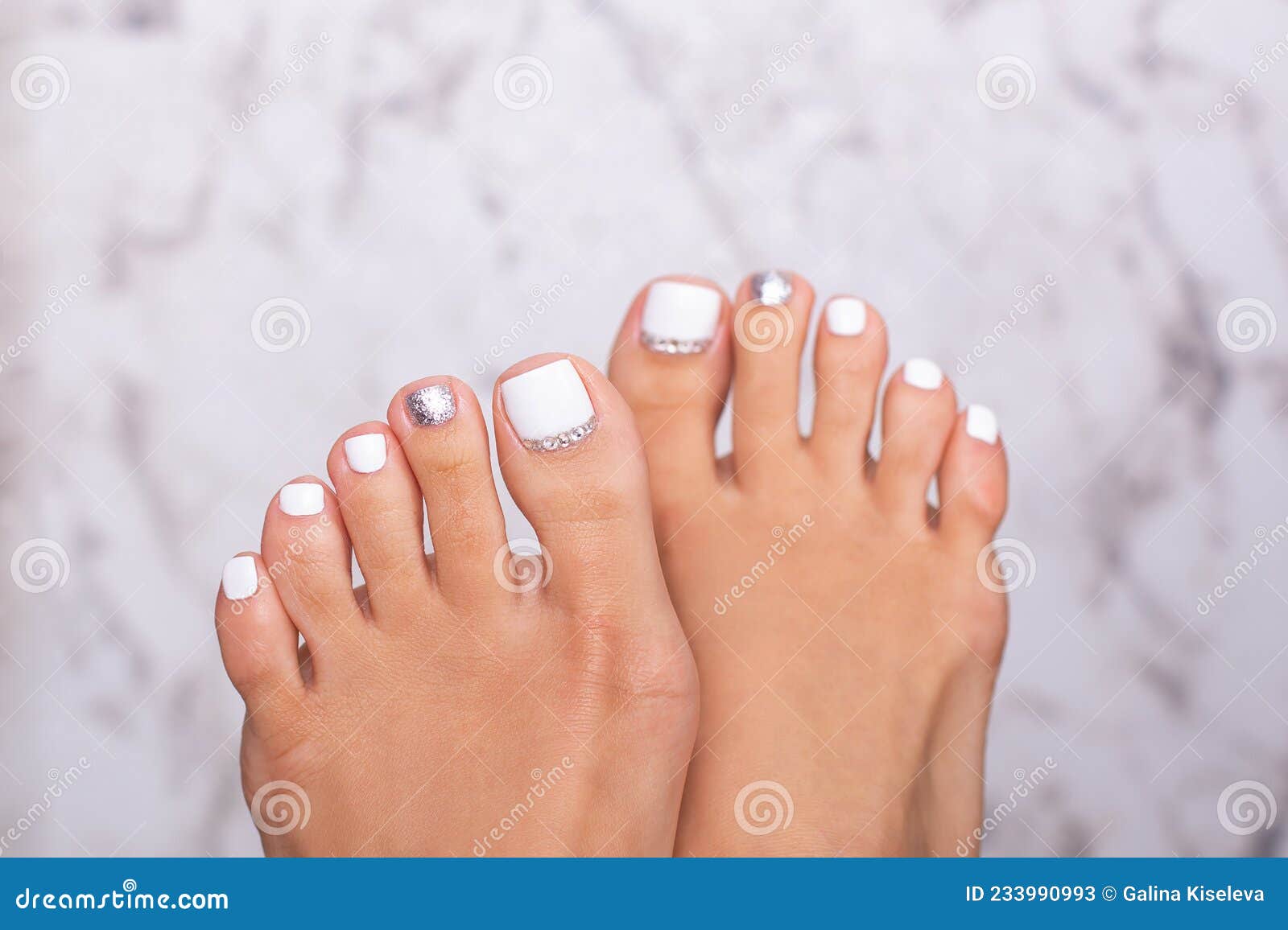 How to surprise someone by Rather Rude Cards: Best White Wedding Pedicure  Toenail Designs ideas