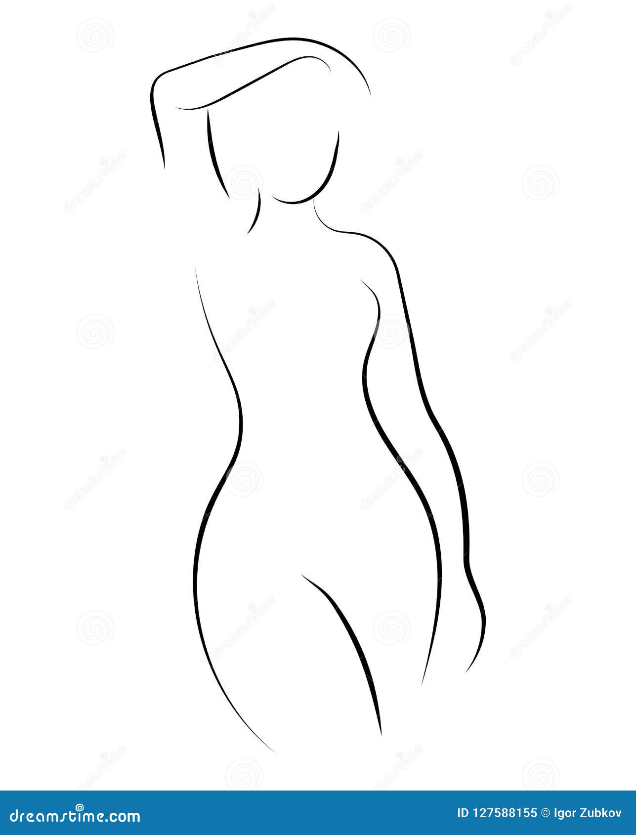 female body outline