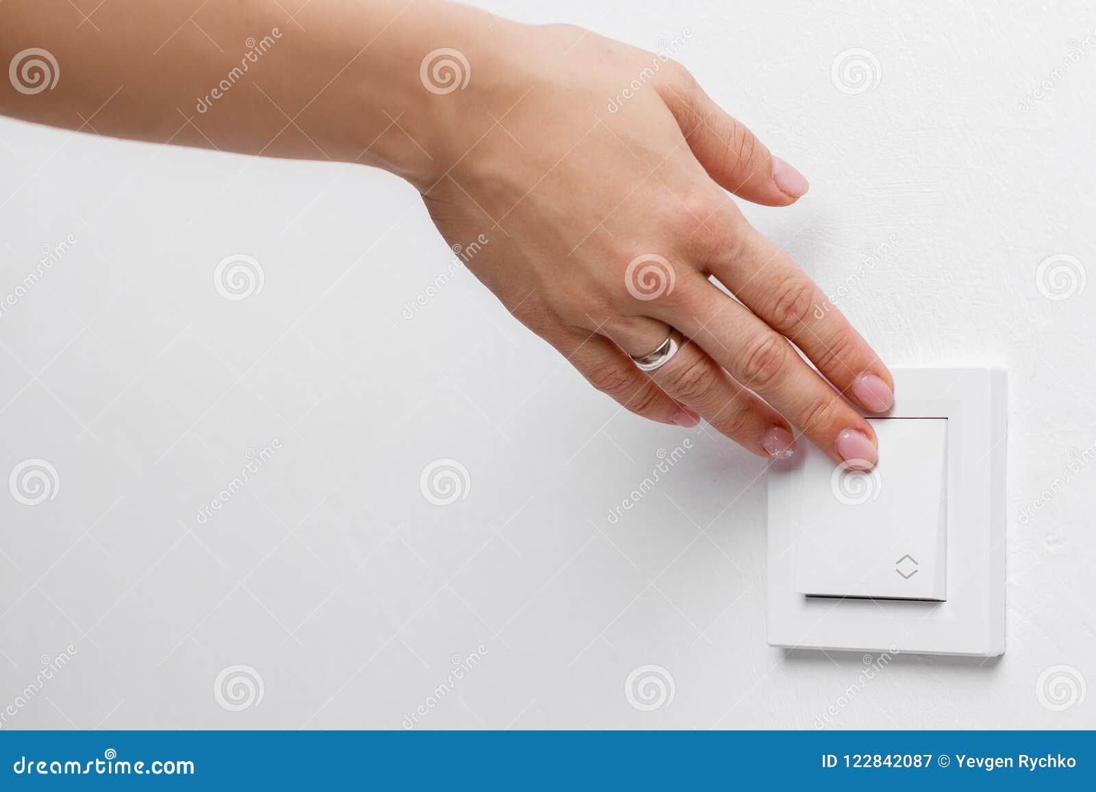 Finger Turning Off Light Switch Stock Image - Image of electricity, plate:  122842087, image size:1600x1157