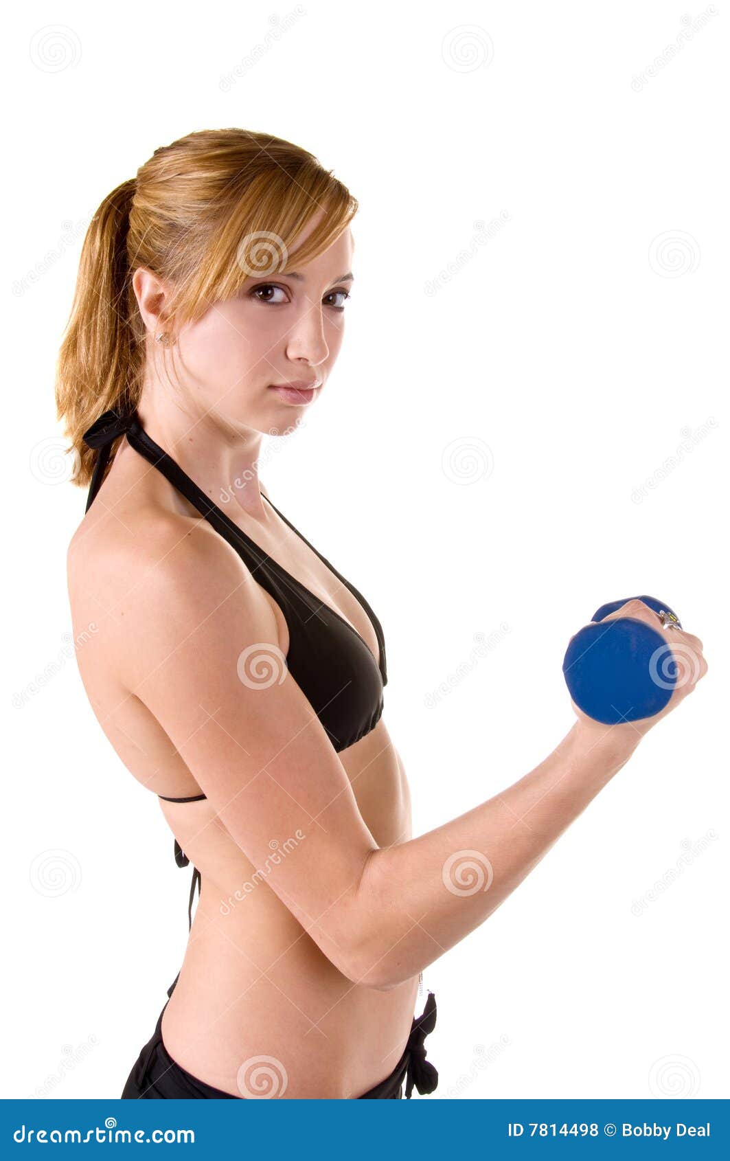Female Gym Workout stock photo. Image of yoga, fitness 7814498