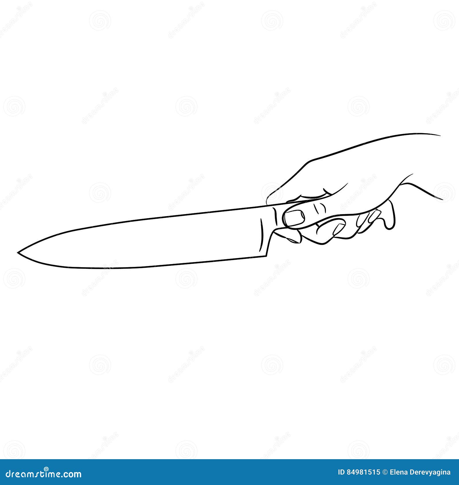 20+ New For Female Hand Holding A Knife Drawing