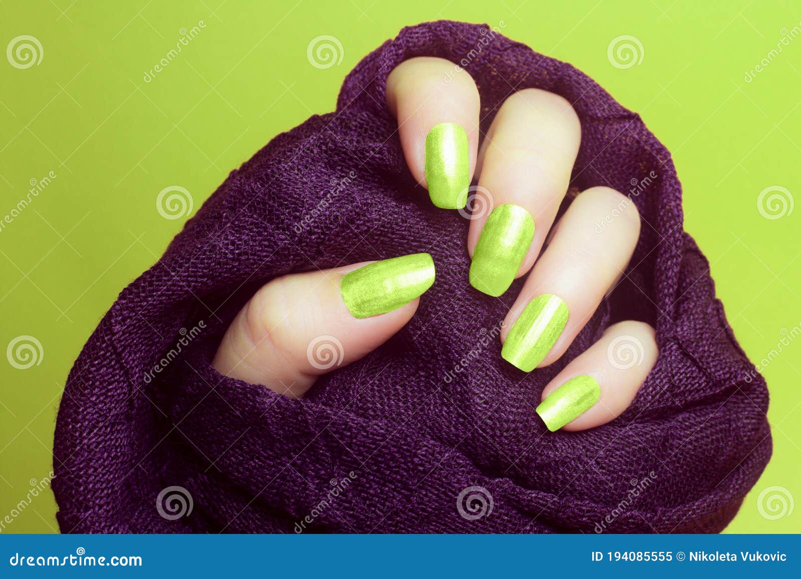 neon lime green ballerina nails | Green nails, Lime green nails, Short nail  designs