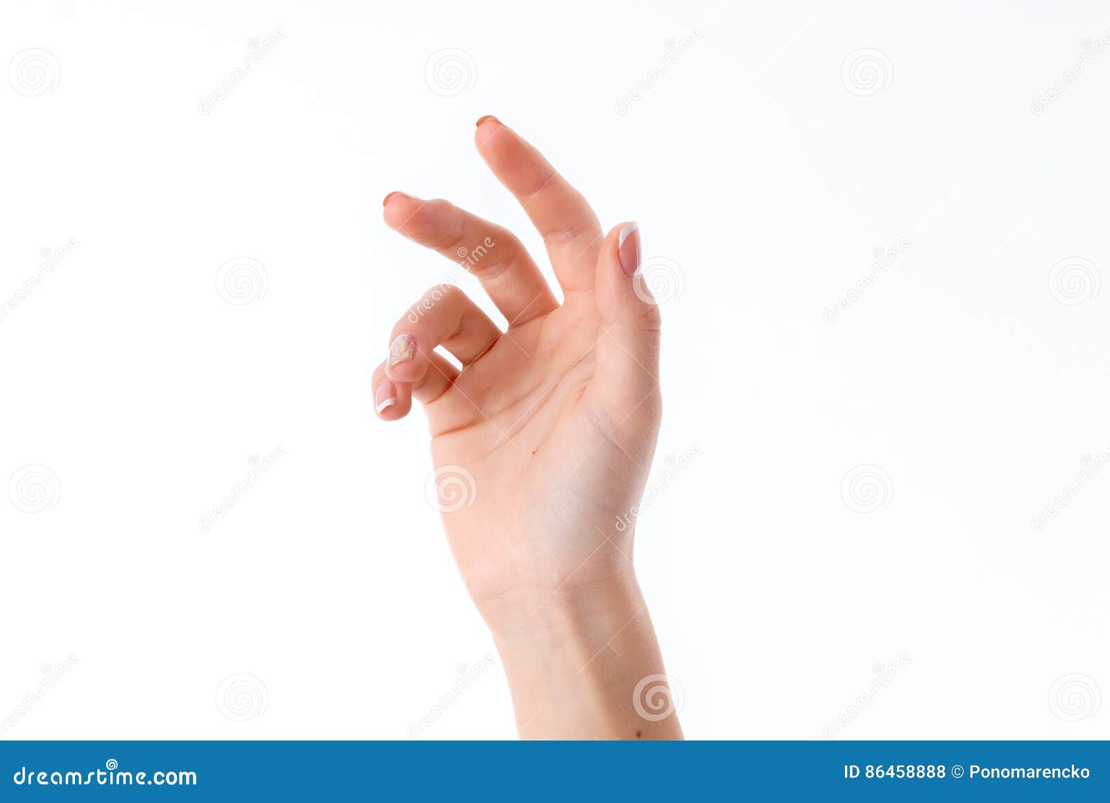 Расслабленные пальцы рук