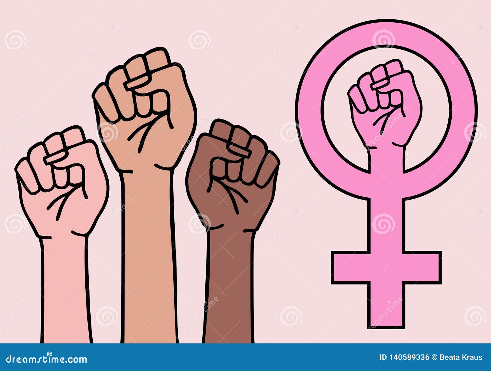 female hands, feminist sign, feminism , 