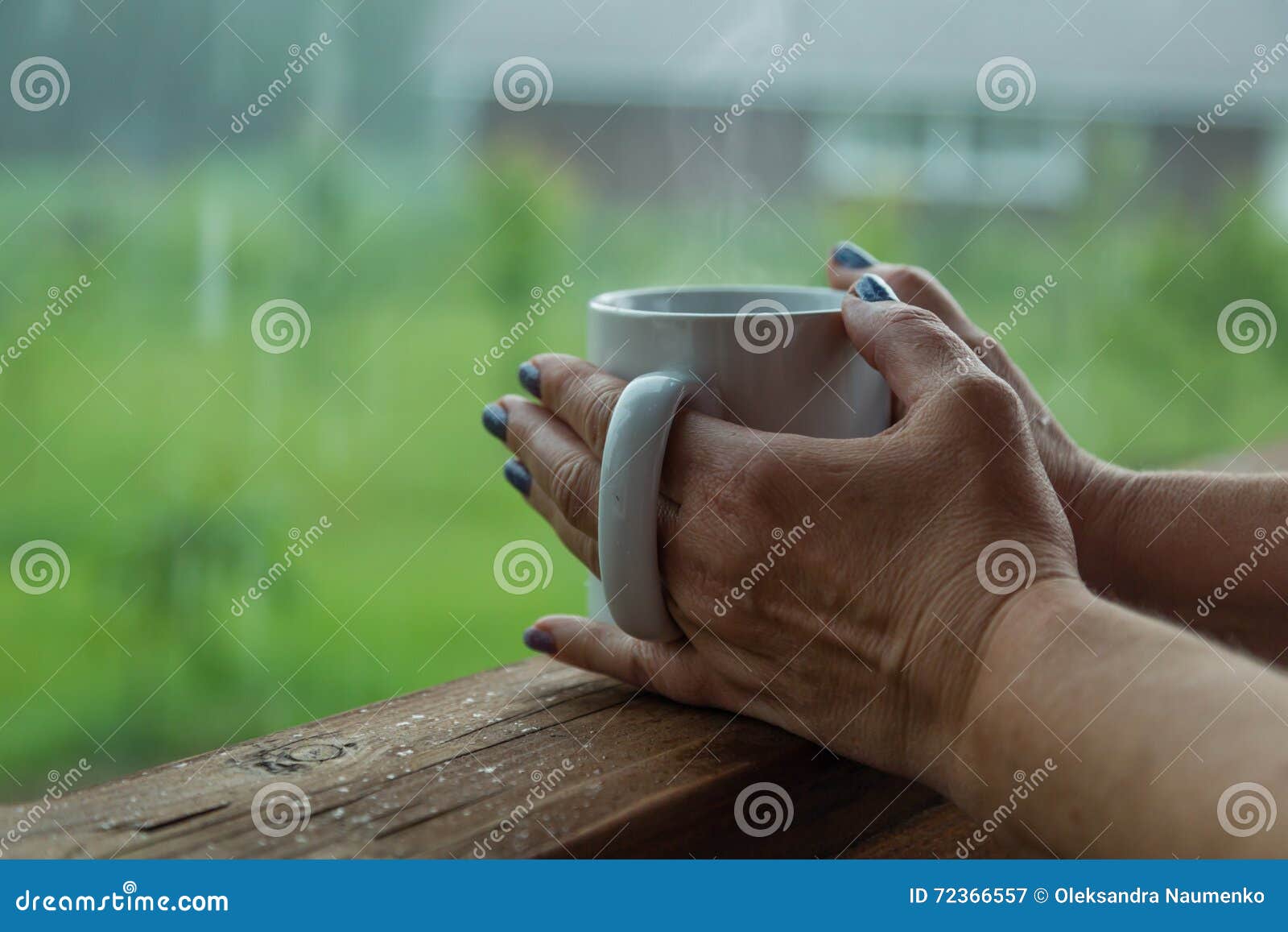 Female Pouring the Hot Tea in Tourist Thermos Mug. she Sitting on Co-driver  Seat Inside Modern Car, Enjoying the Moody Rainy Day Stock Image - Image of  relaxing, pouring: 196210855