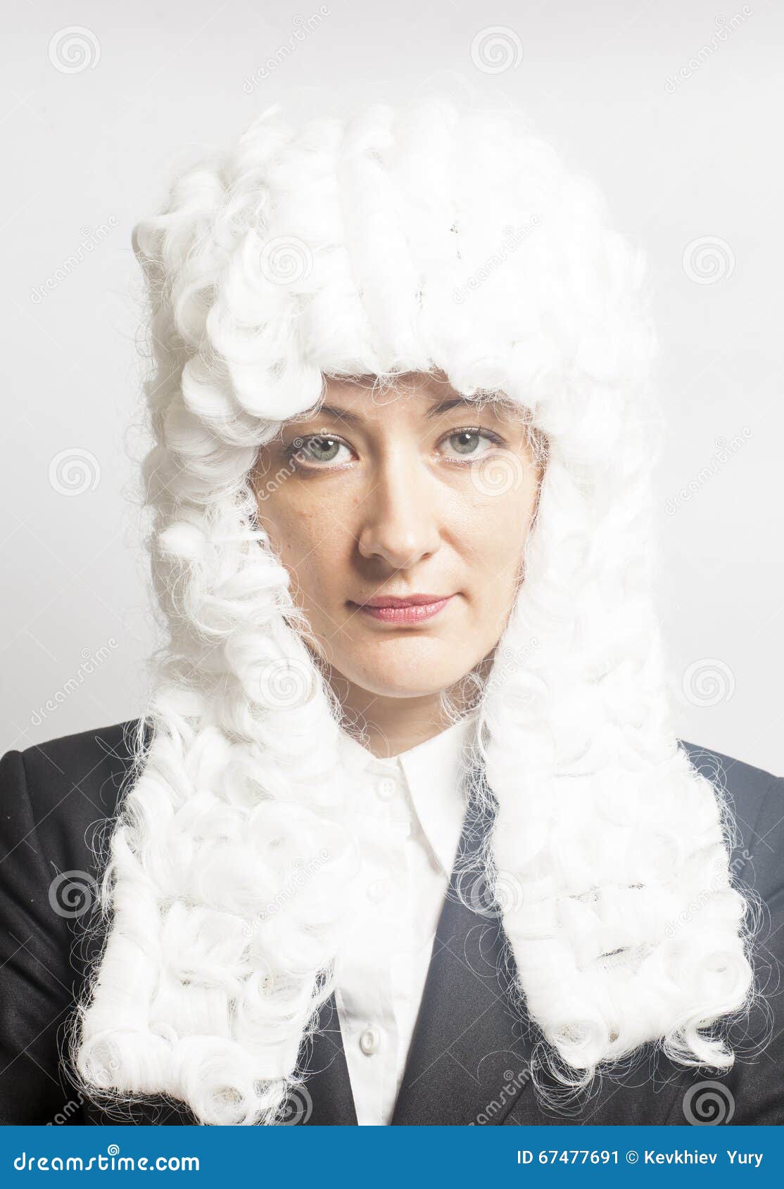 Female judge wearing a wig stock image. Image of fraud 67477691