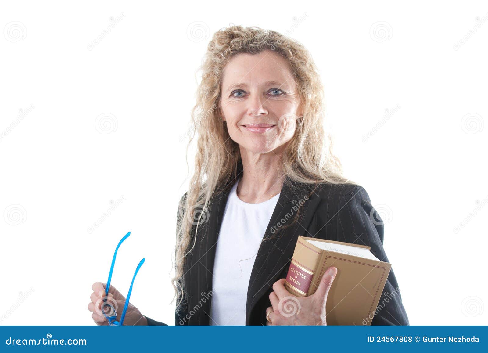 Female lawyer stock photo. Image of isolated, adult, manager 24567808