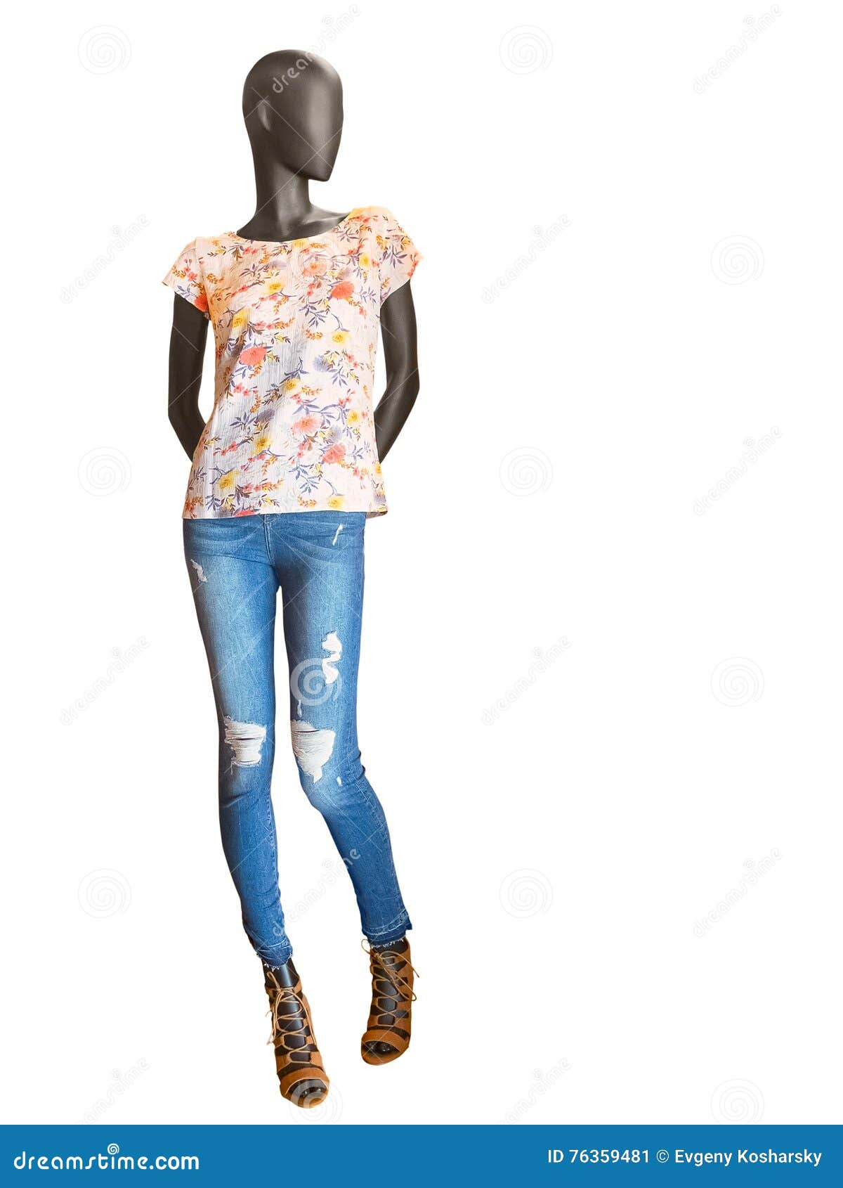 T-shirt and pants for girl stock image. Image of apparel - 107682553