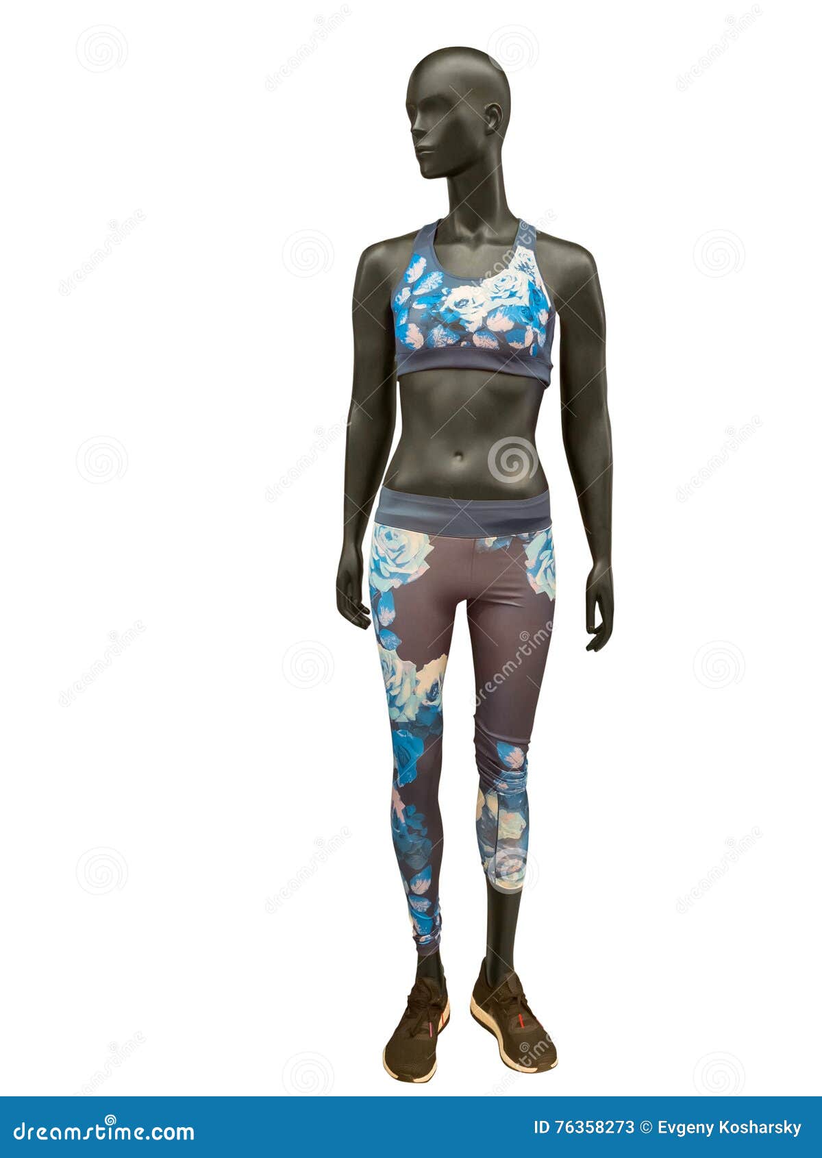 Female Mannequin Dressed in Sport Athletics Clothes Stock Image - Image of  garment, colorful: 76358273