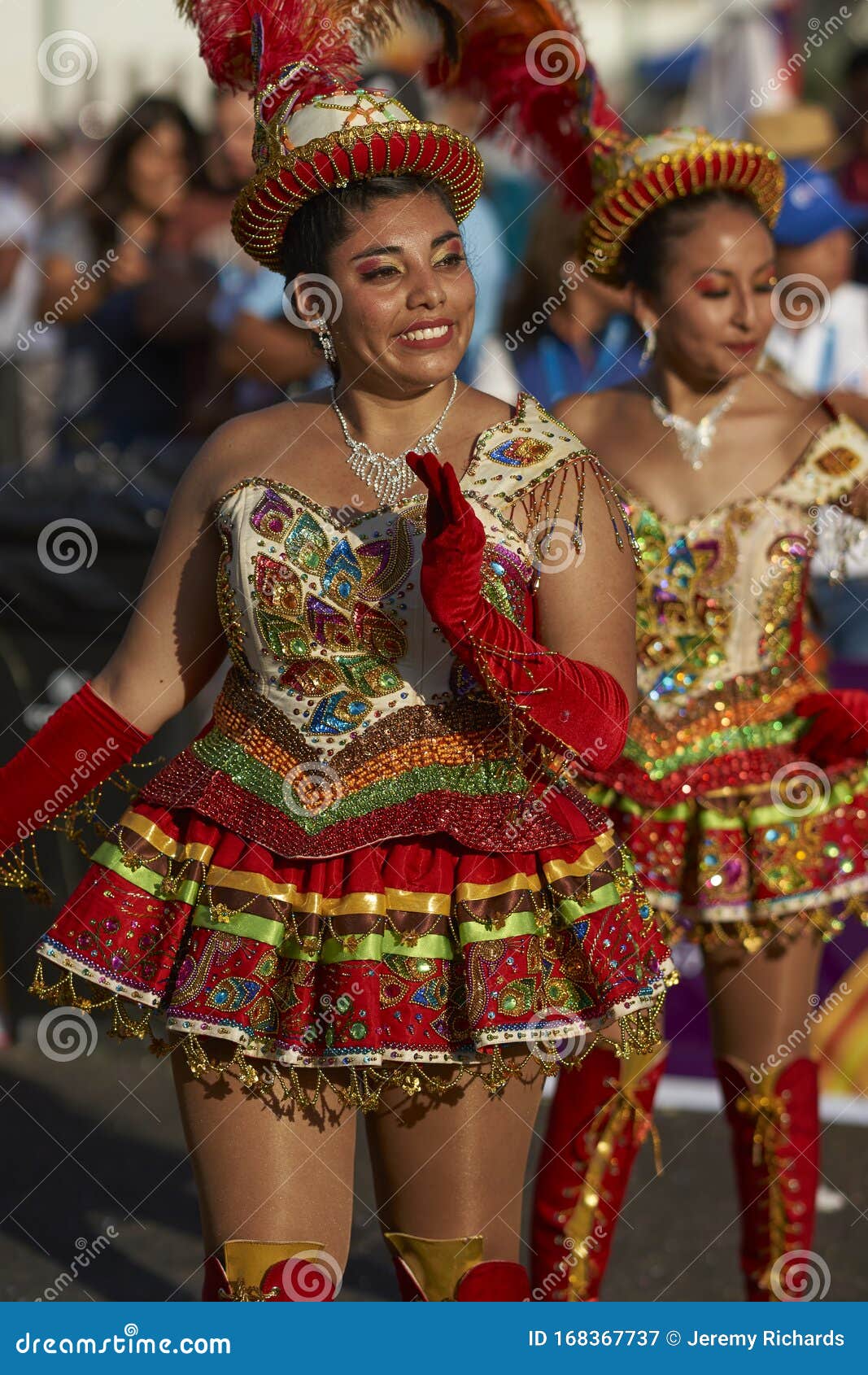 Morenada Dance Group at the Arica Carnival, Chile Editorial Photography ...