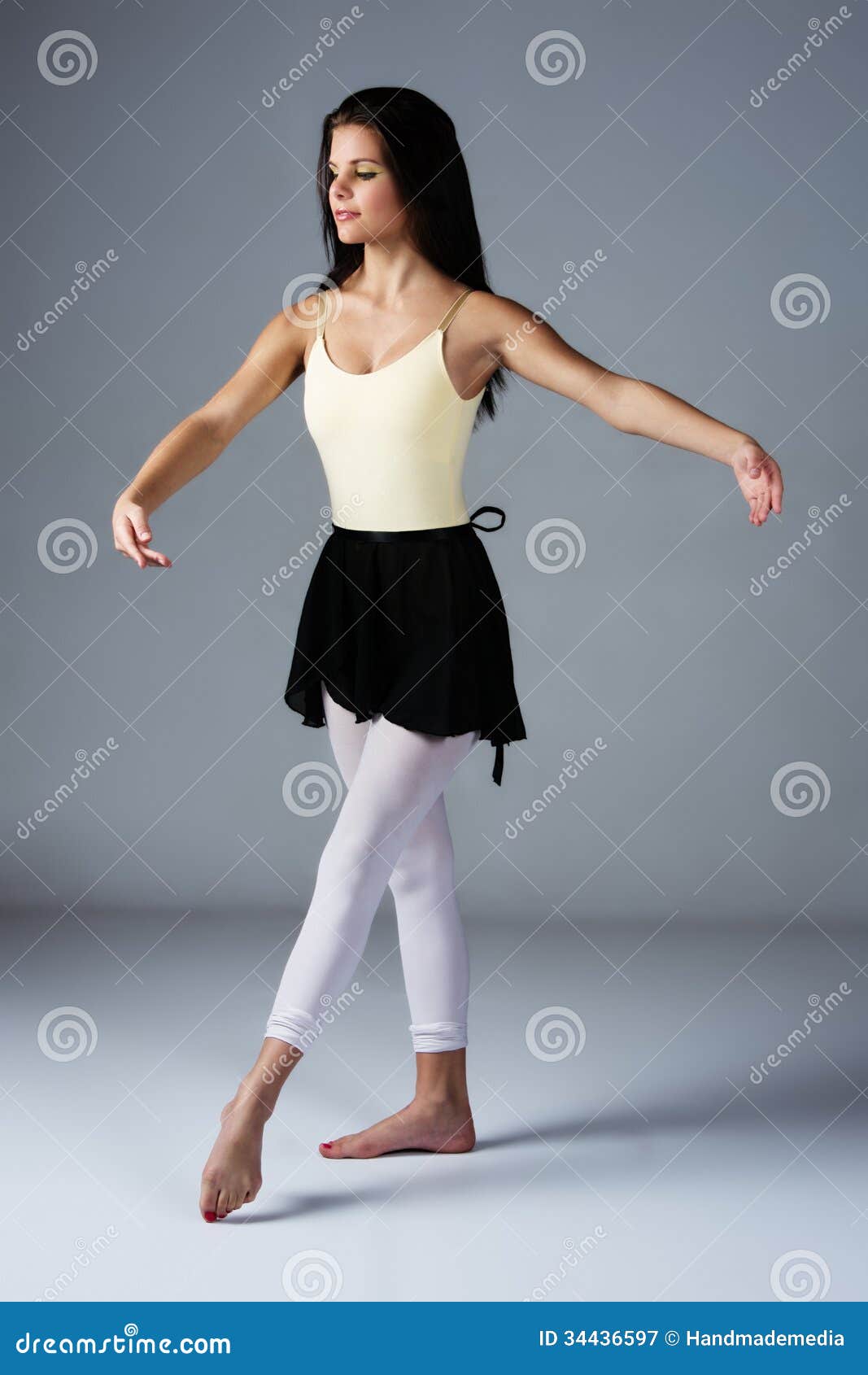 Female modern dancer stock image. Image of beautiful 