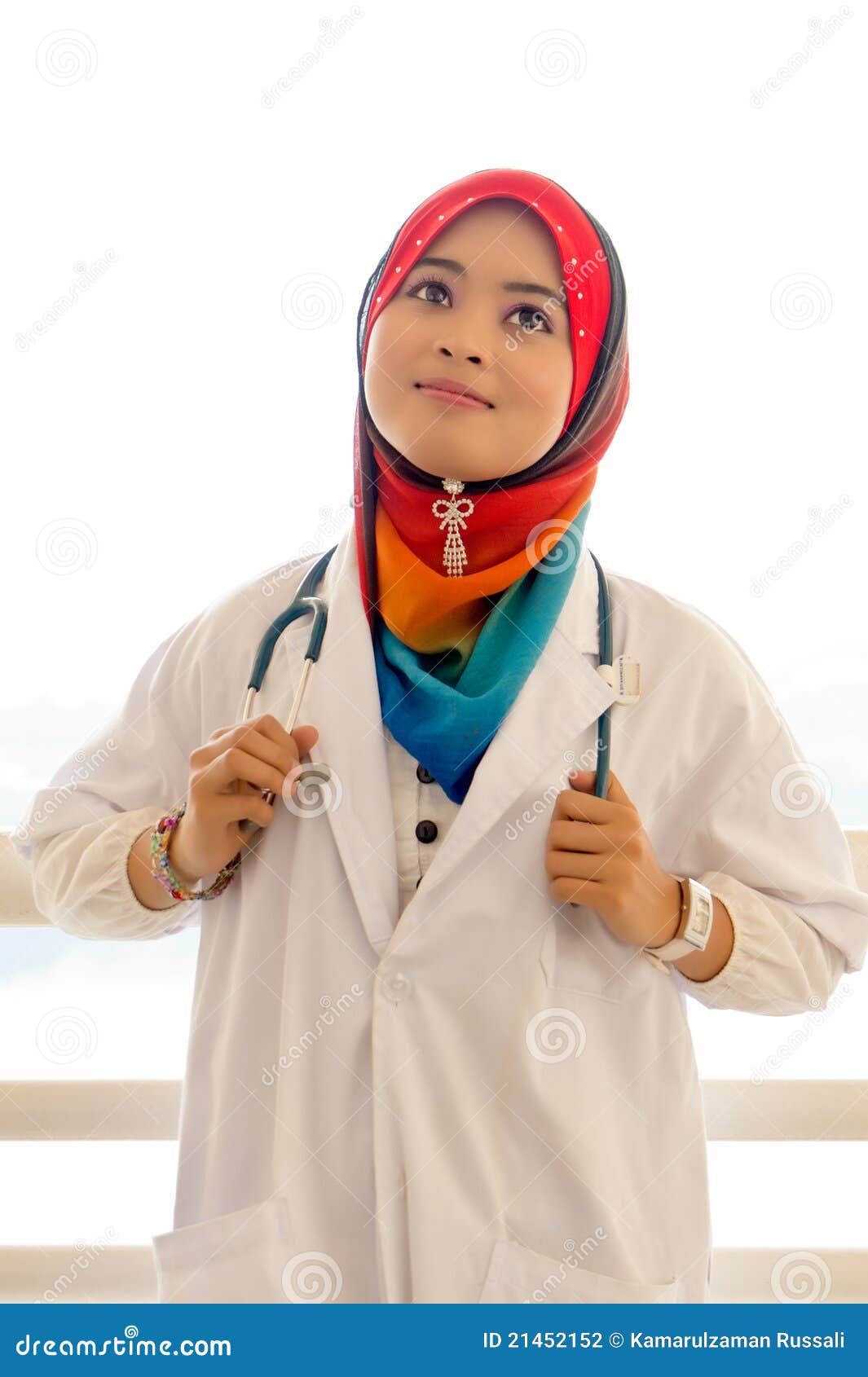 Female Muslim Doctor Stock Photography - Image: 21452152