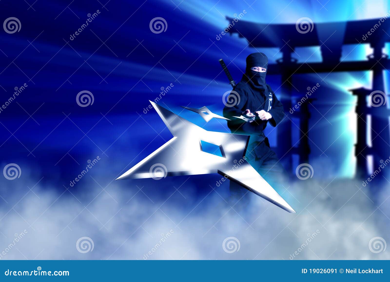 Ninja Assassin Stock Photo - Download Image Now - Ninja, Portrait, Japanese  Ethnicity - iStock