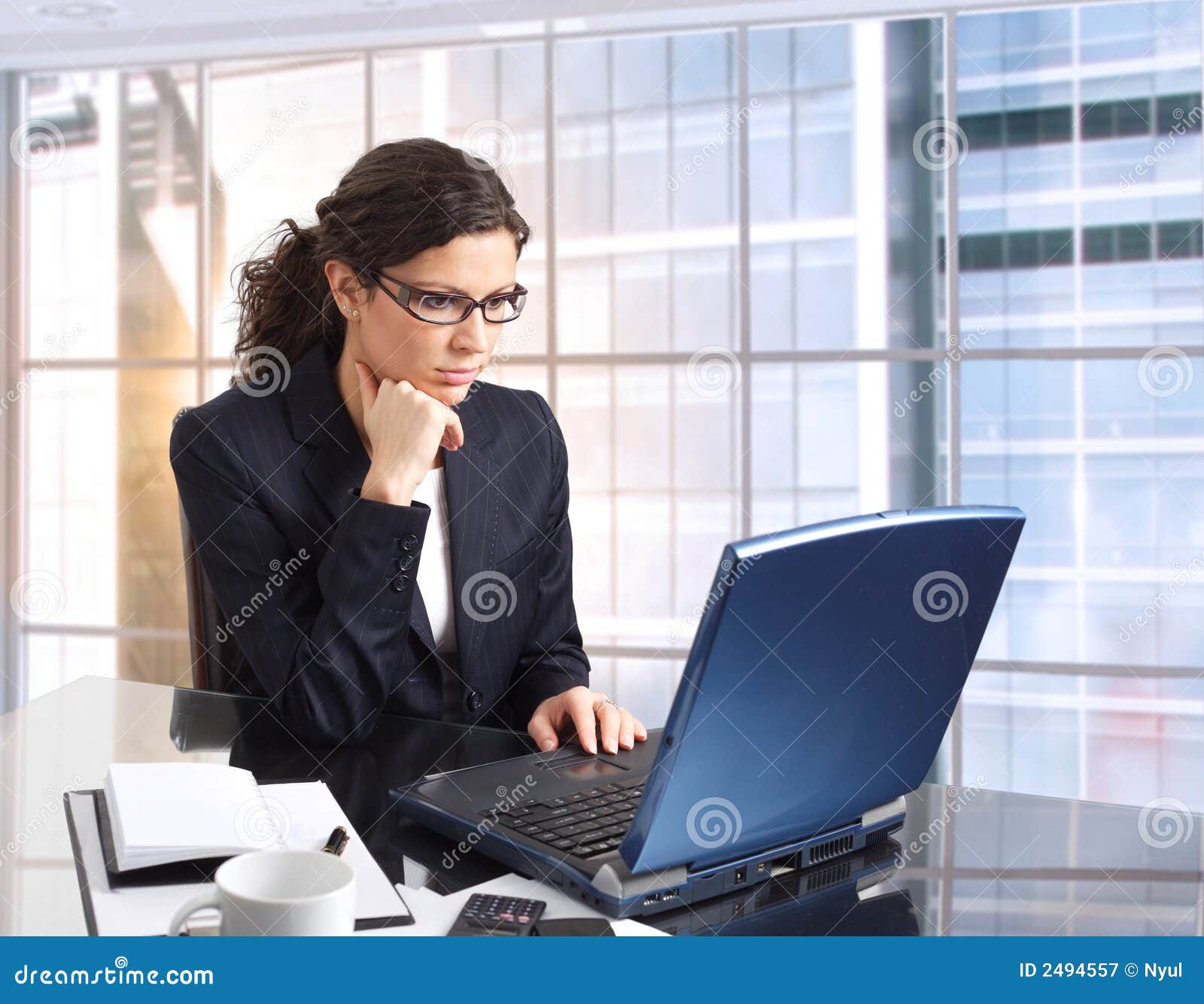 Female Office worker stock image. Image of formal, office - 2494557