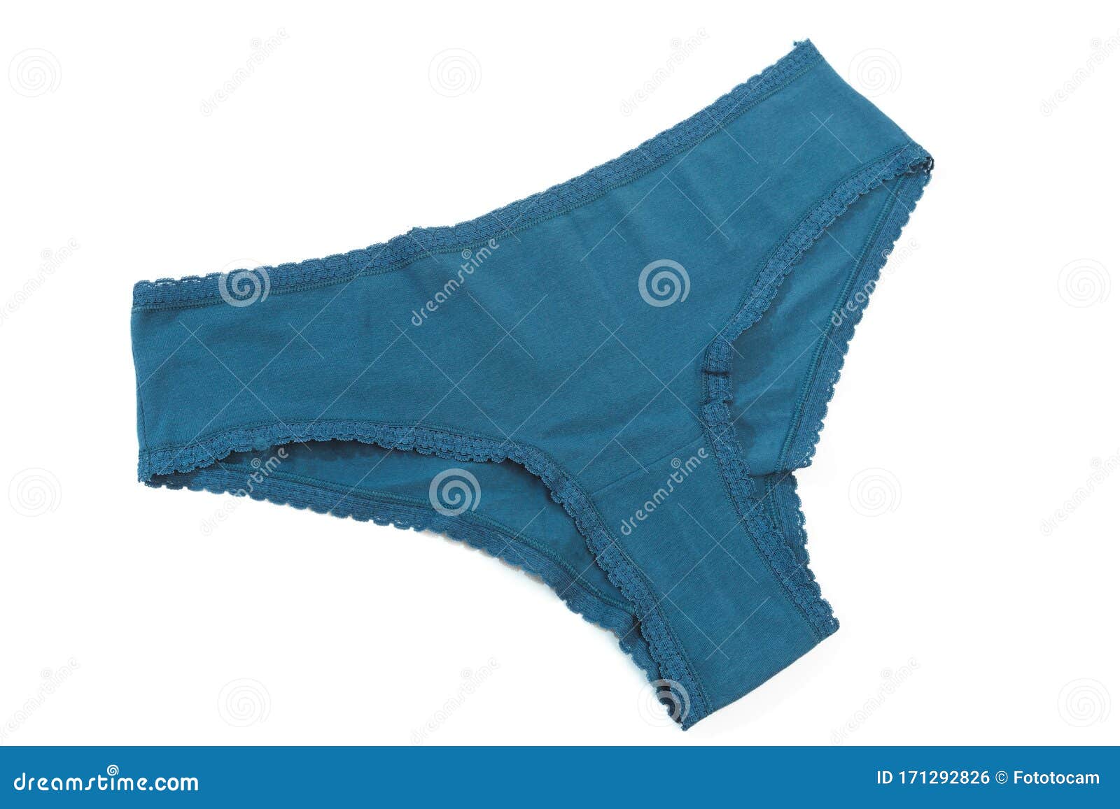 Female Panties Isolated Over White Background- Image Stock Photo ...