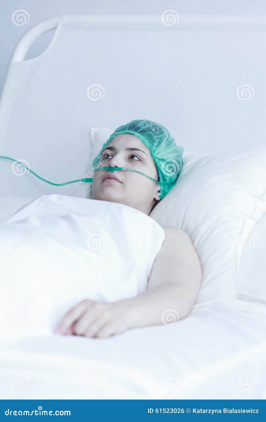 female patient during convalescence