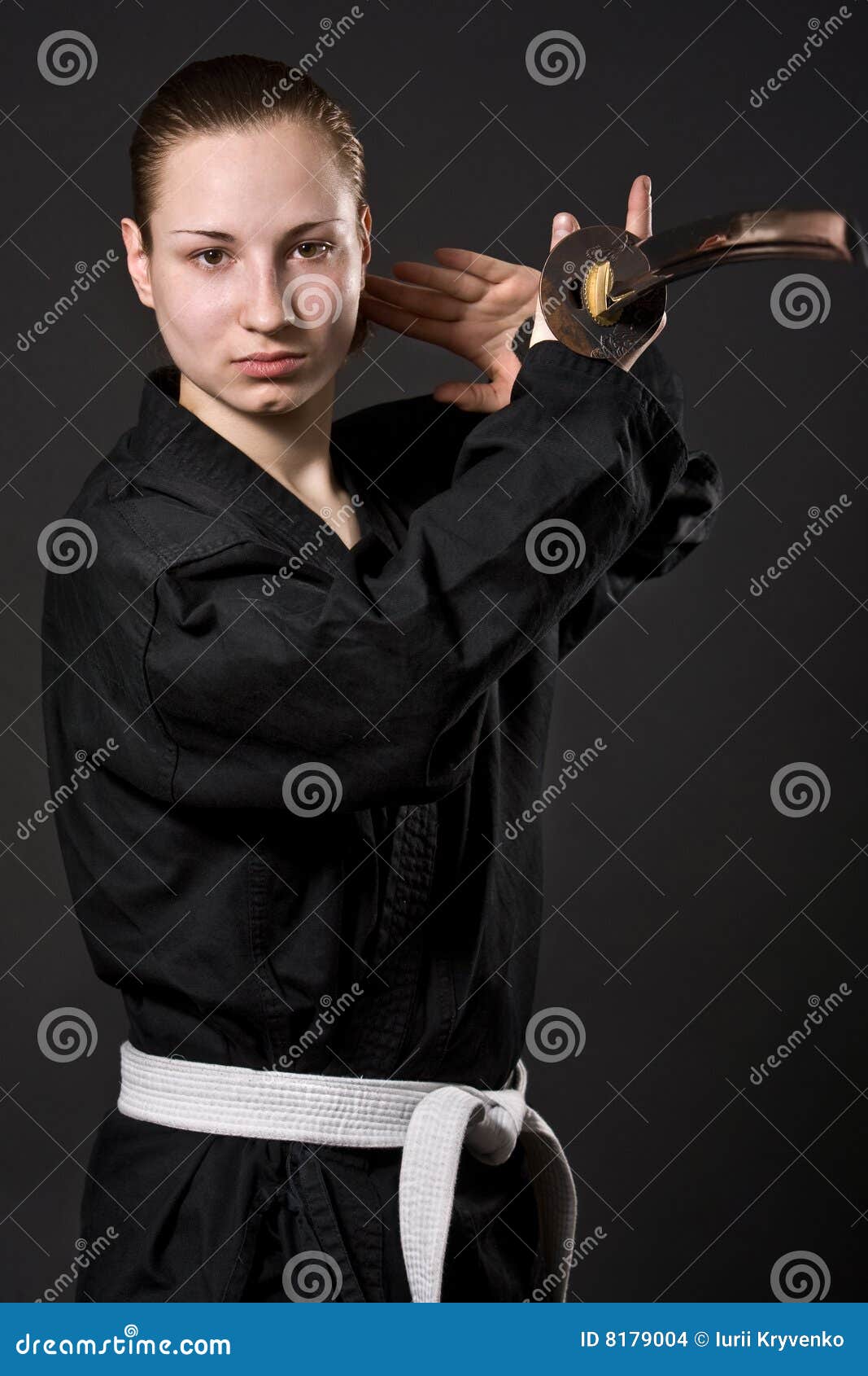 Female Samurai Pose