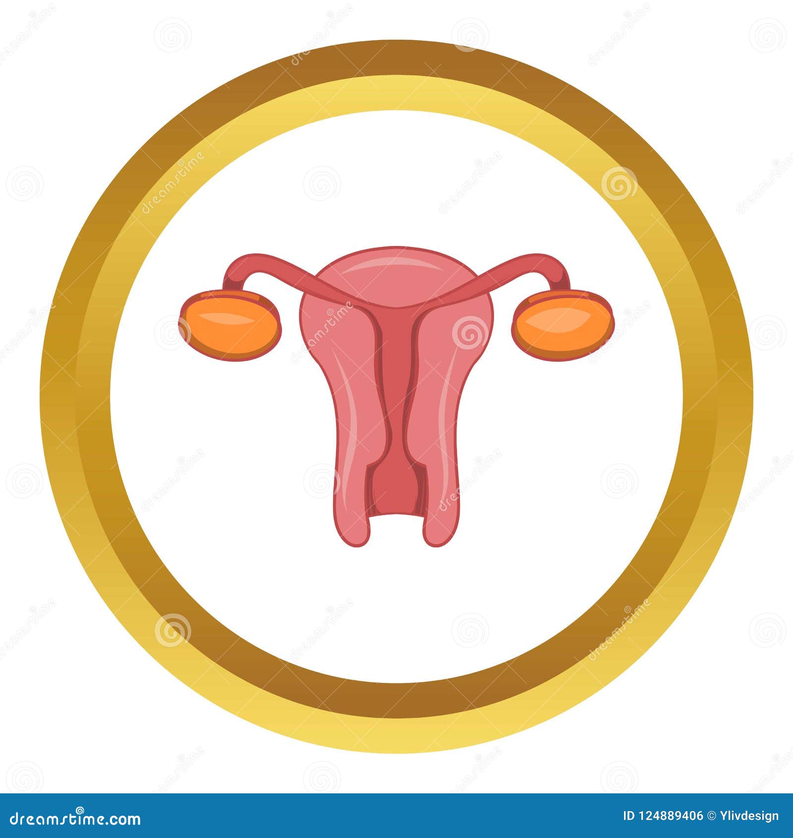 Female Sexual Organ Icon Stock Illustration Illustration Of Lady