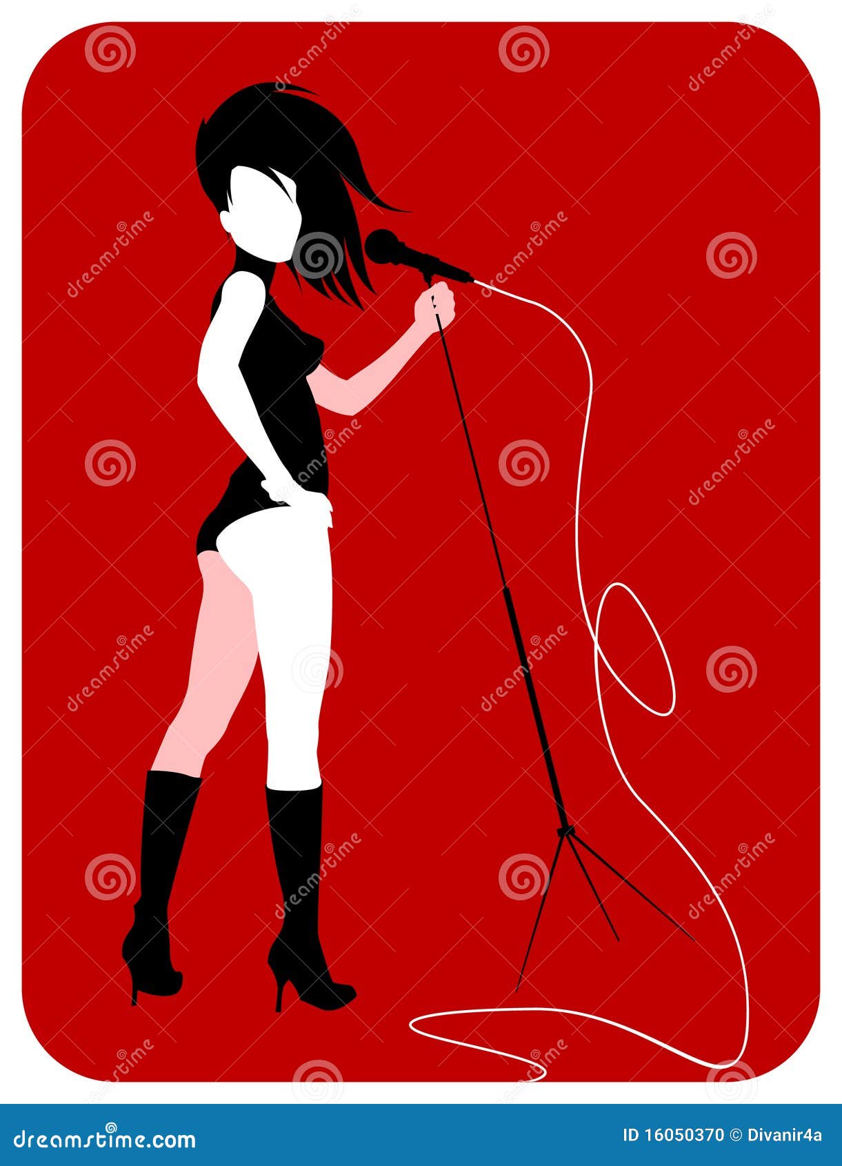 Female Singer Stock Photo Image 16050370 female-singer-stock-photo-image-16050370